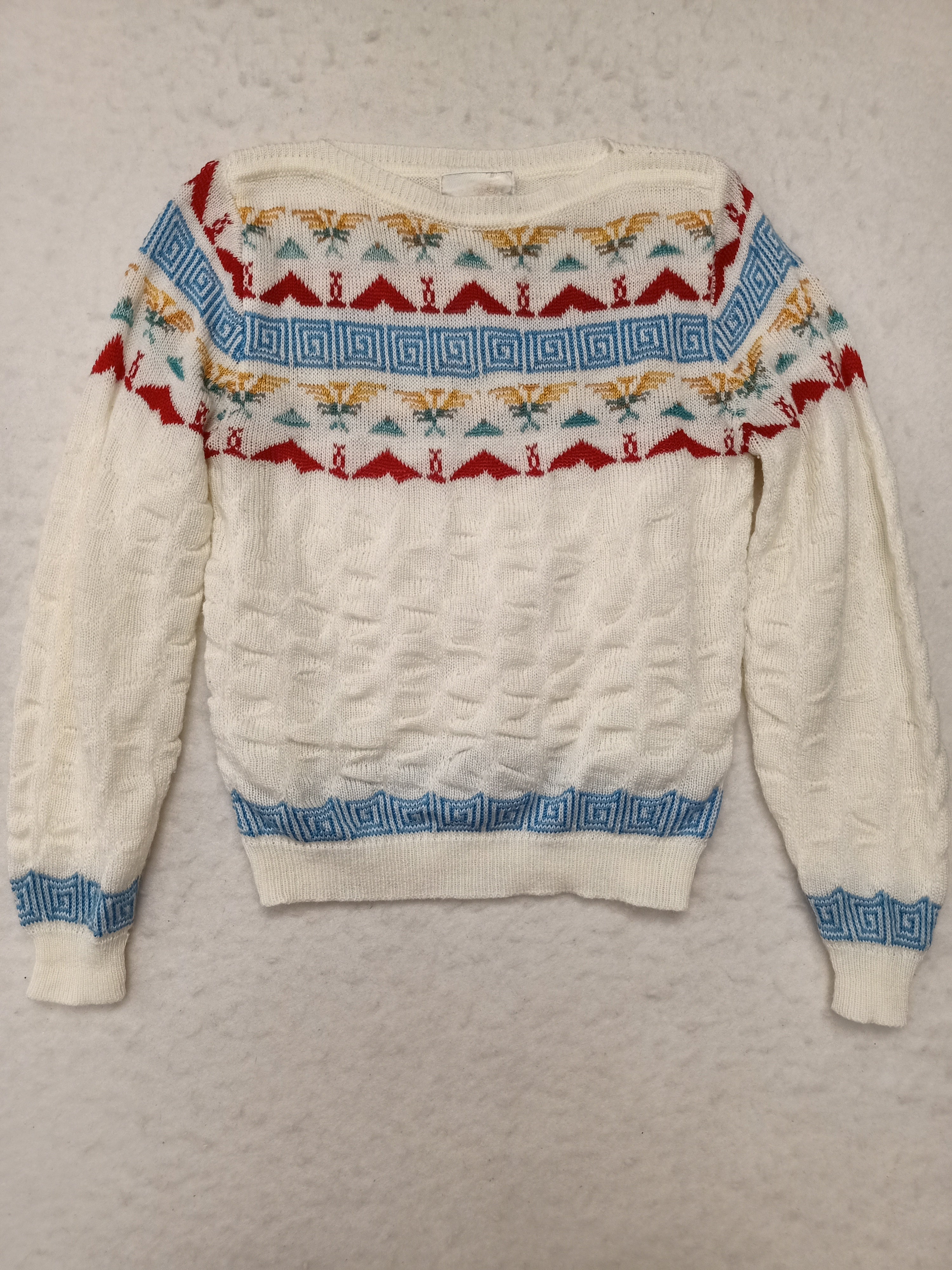 Vintage Smarty Fair Isle Knit Sweater