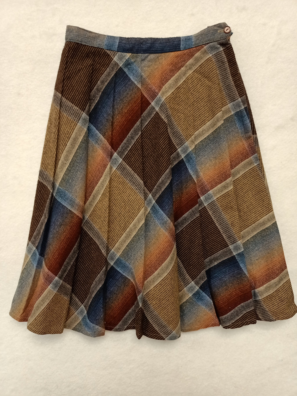 Vintage Plaid Skirt