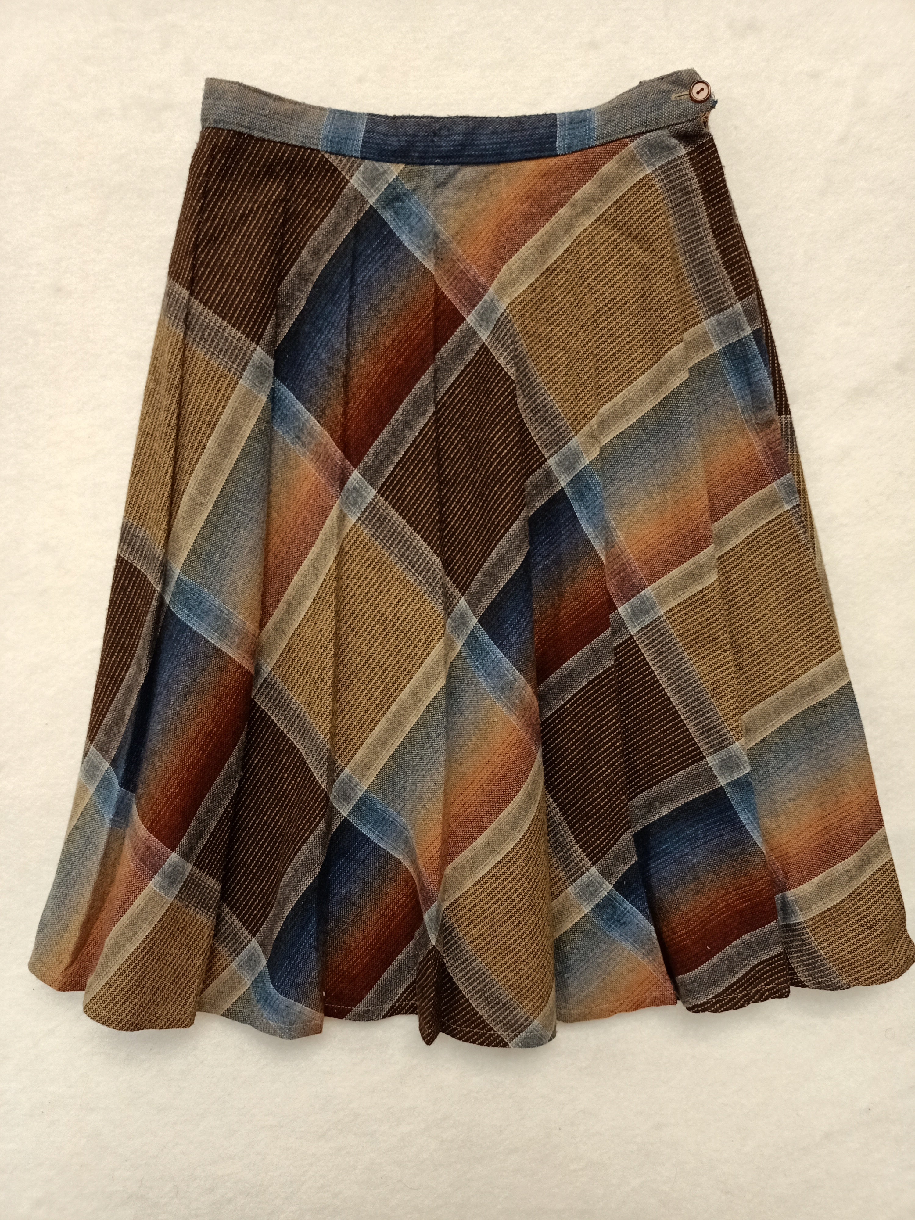 Vintage Plaid Skirt