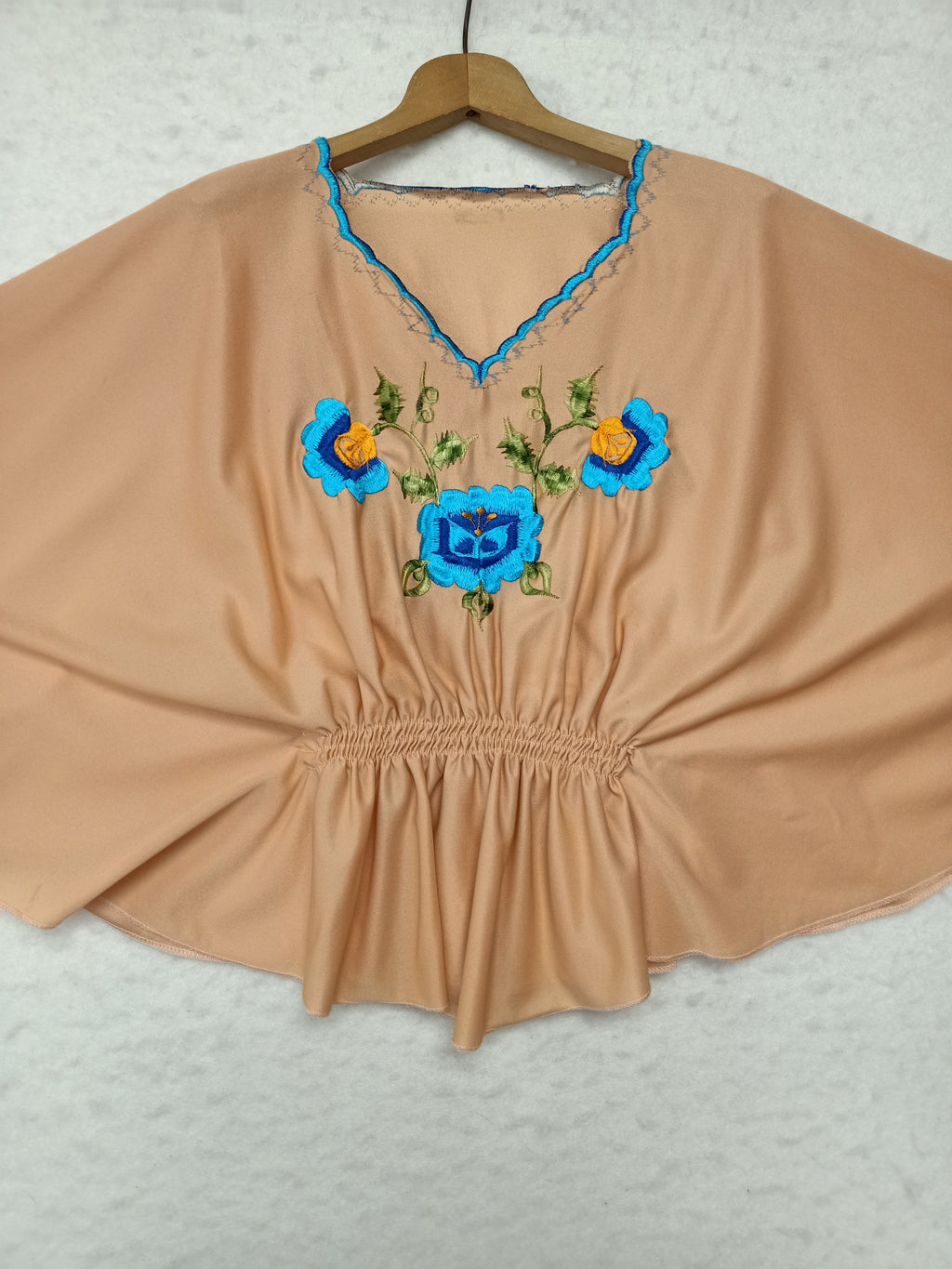 Vintage Embroidered Caftan Shirt