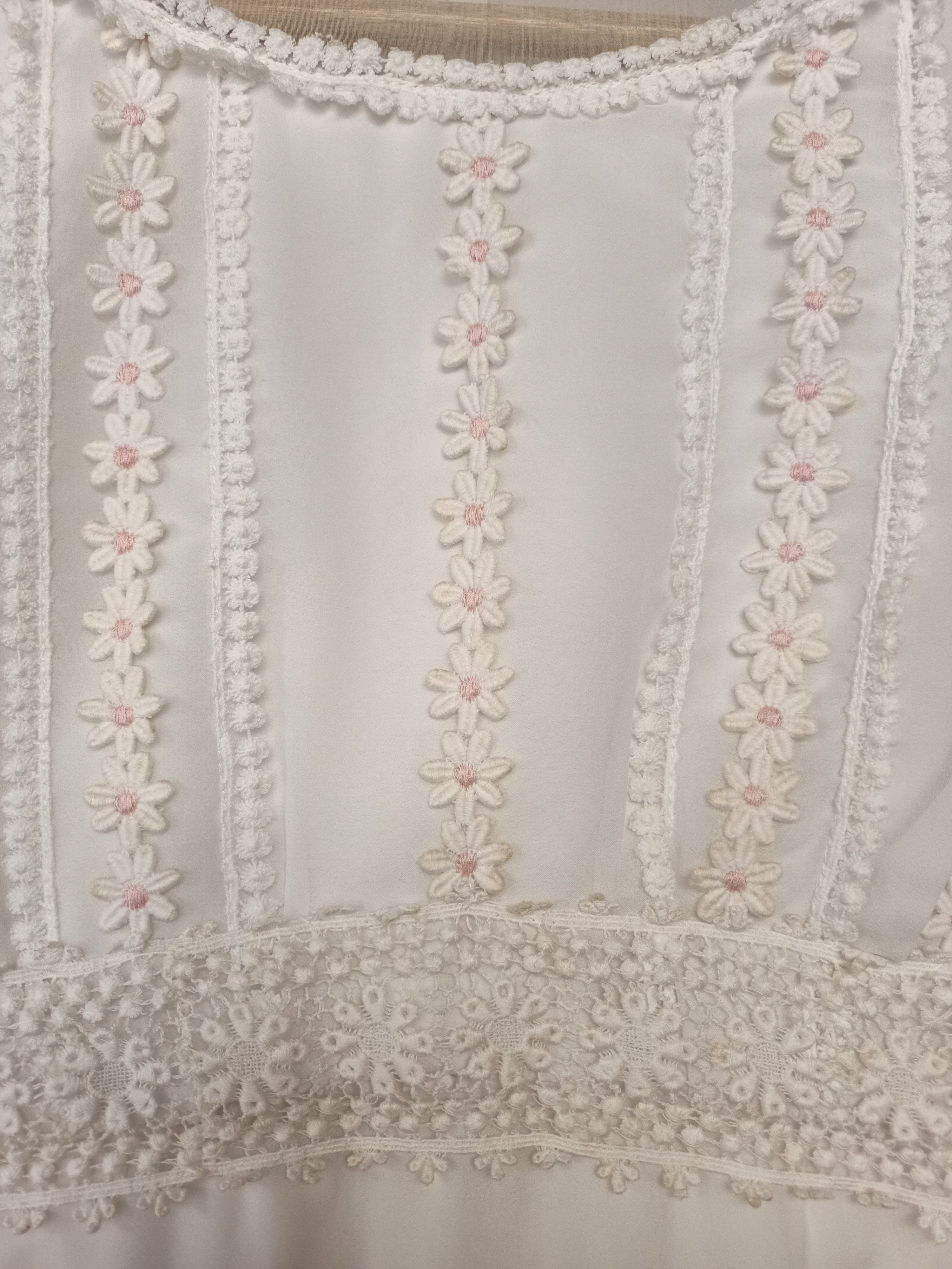 Vintage Petite Prairie Wedding Dress
