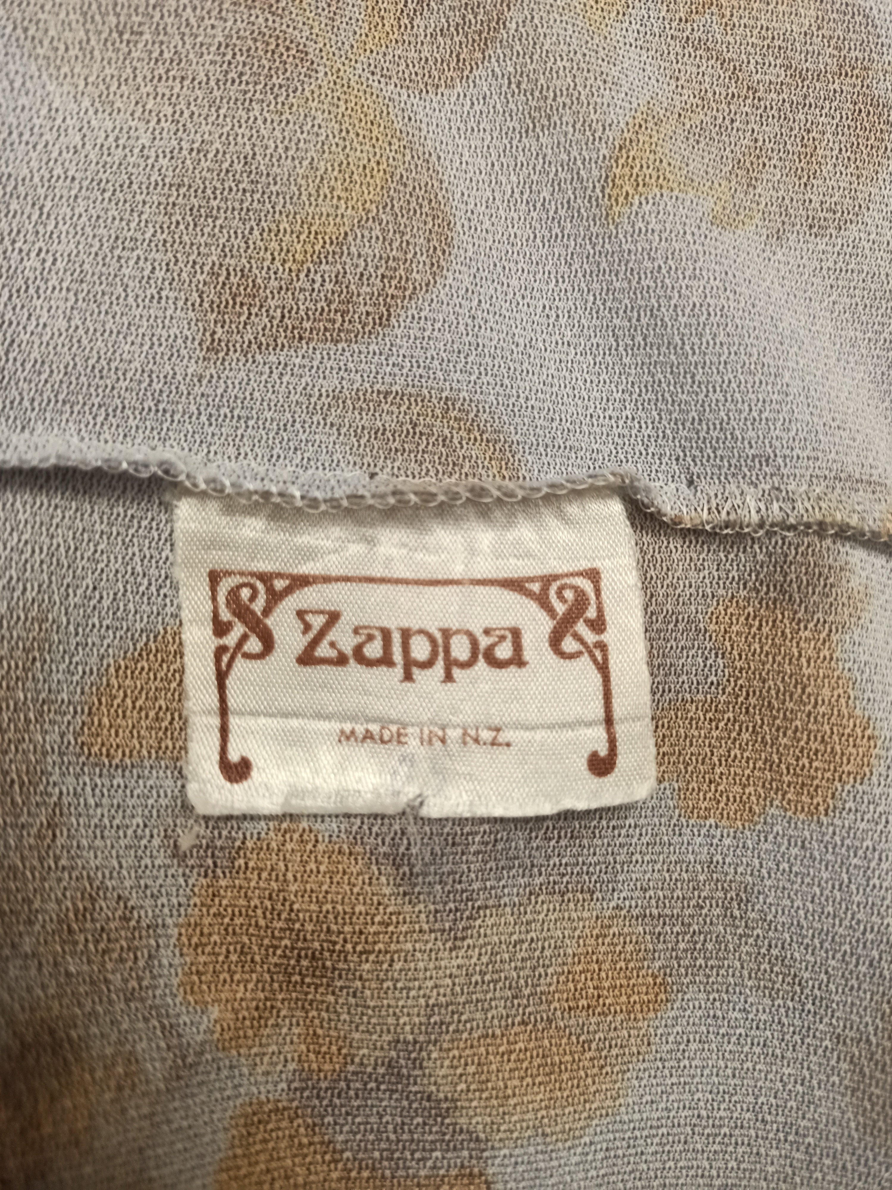 Vintage Zappa Butterfly Floral Maxi Dress