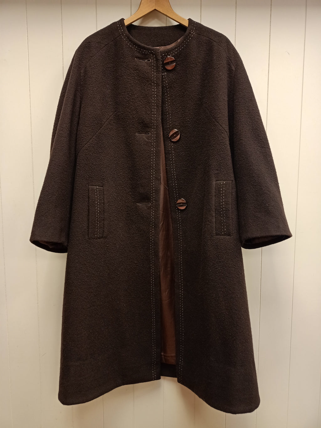 Vintage John Stephen Brown Coat