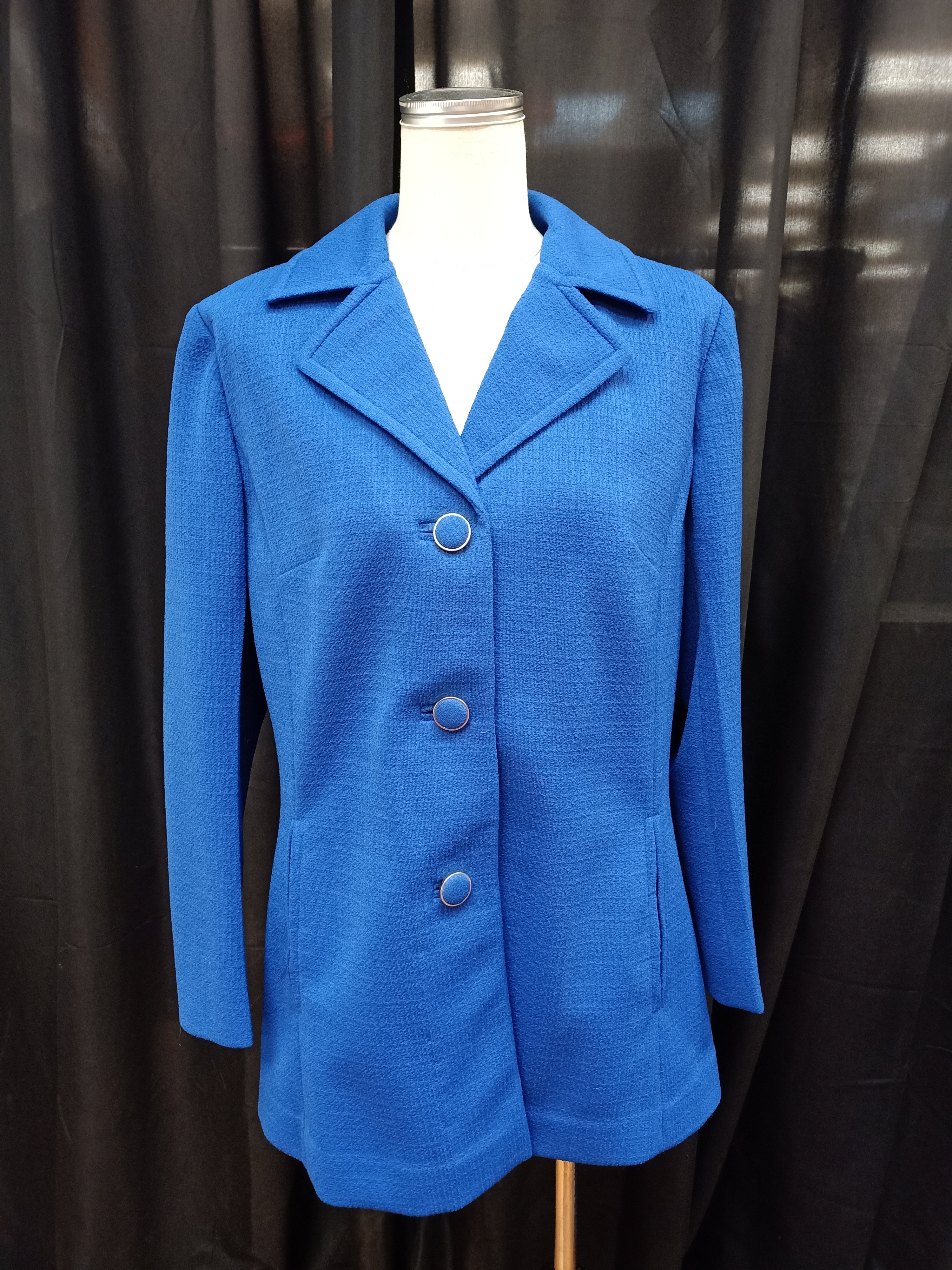Royal Blue Vintage Jacket