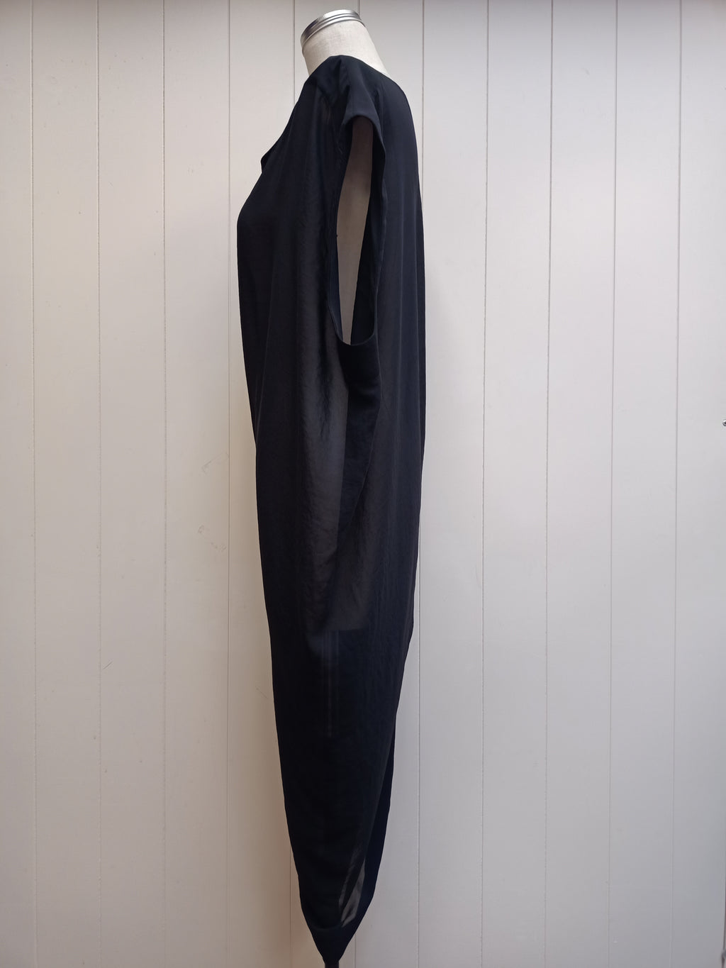 Moochi Black Chiffon Dress