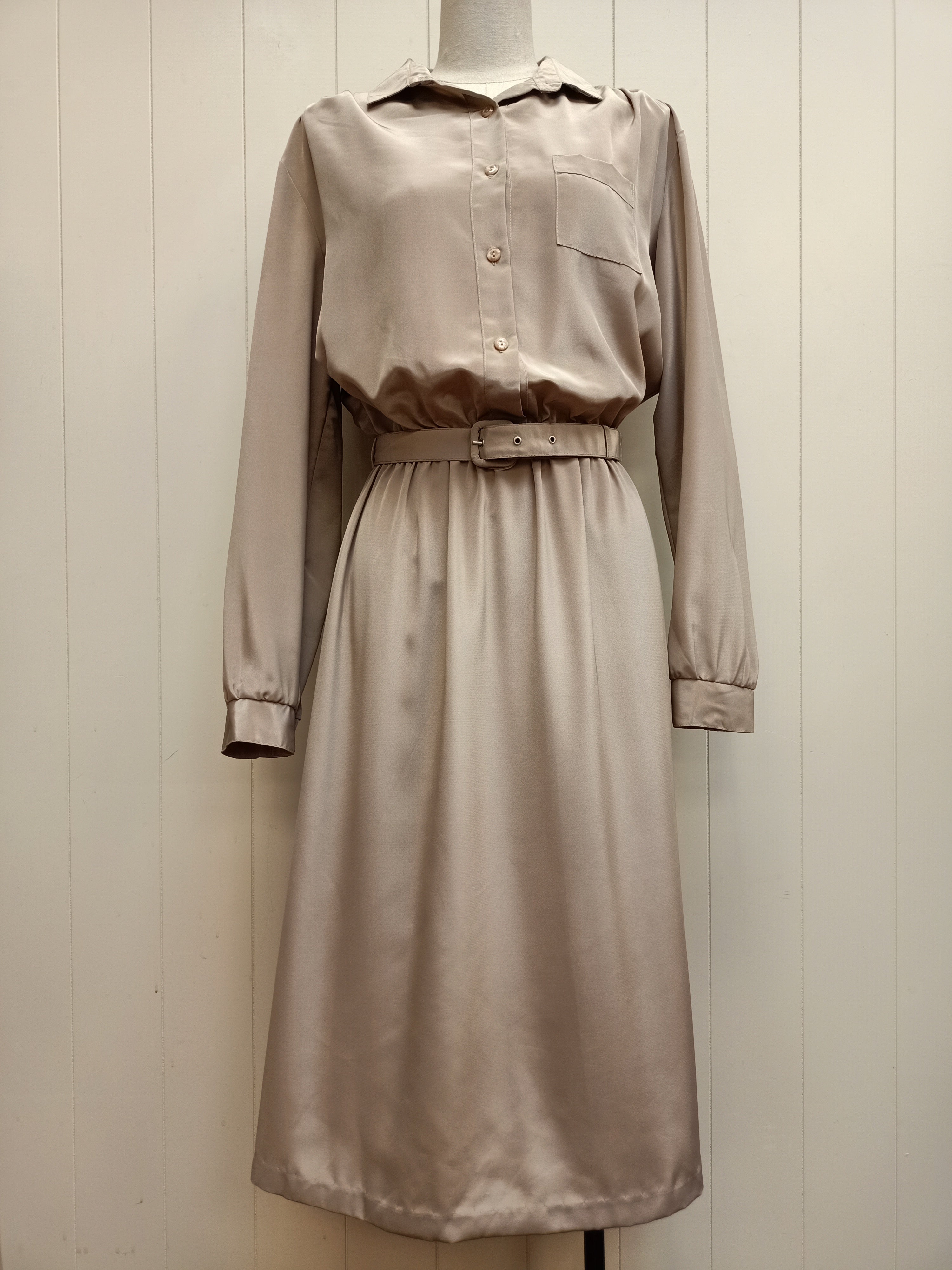 Vintage Rogue Satin Dress