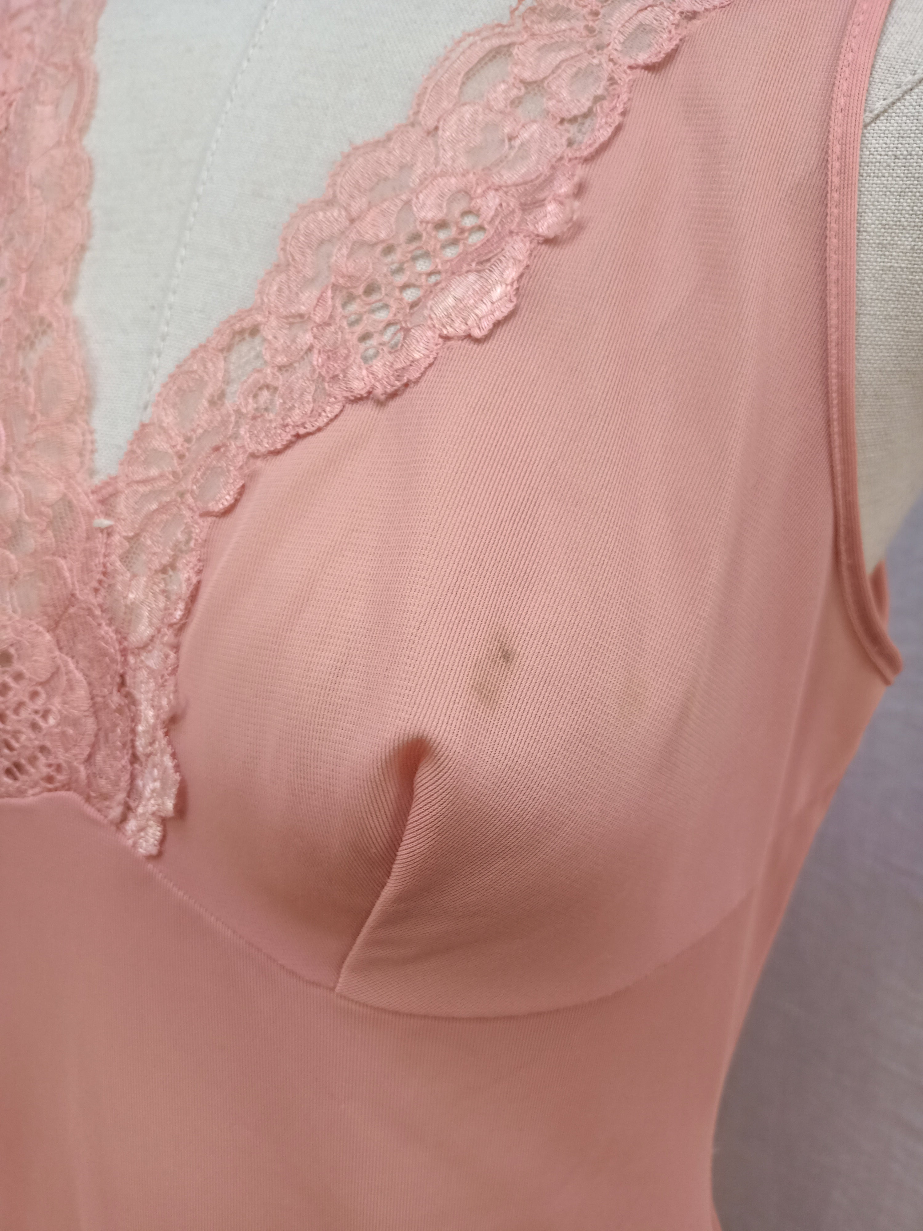 Vintage Sheer Pink Slip