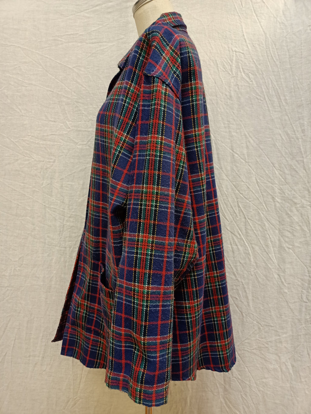 Vintage Checkered Over Jacket