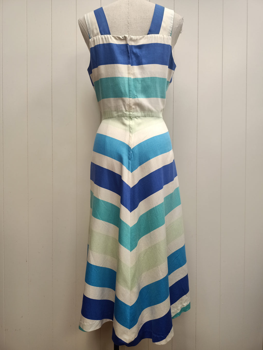 Vintage Horrockses Fashions Striped Dress