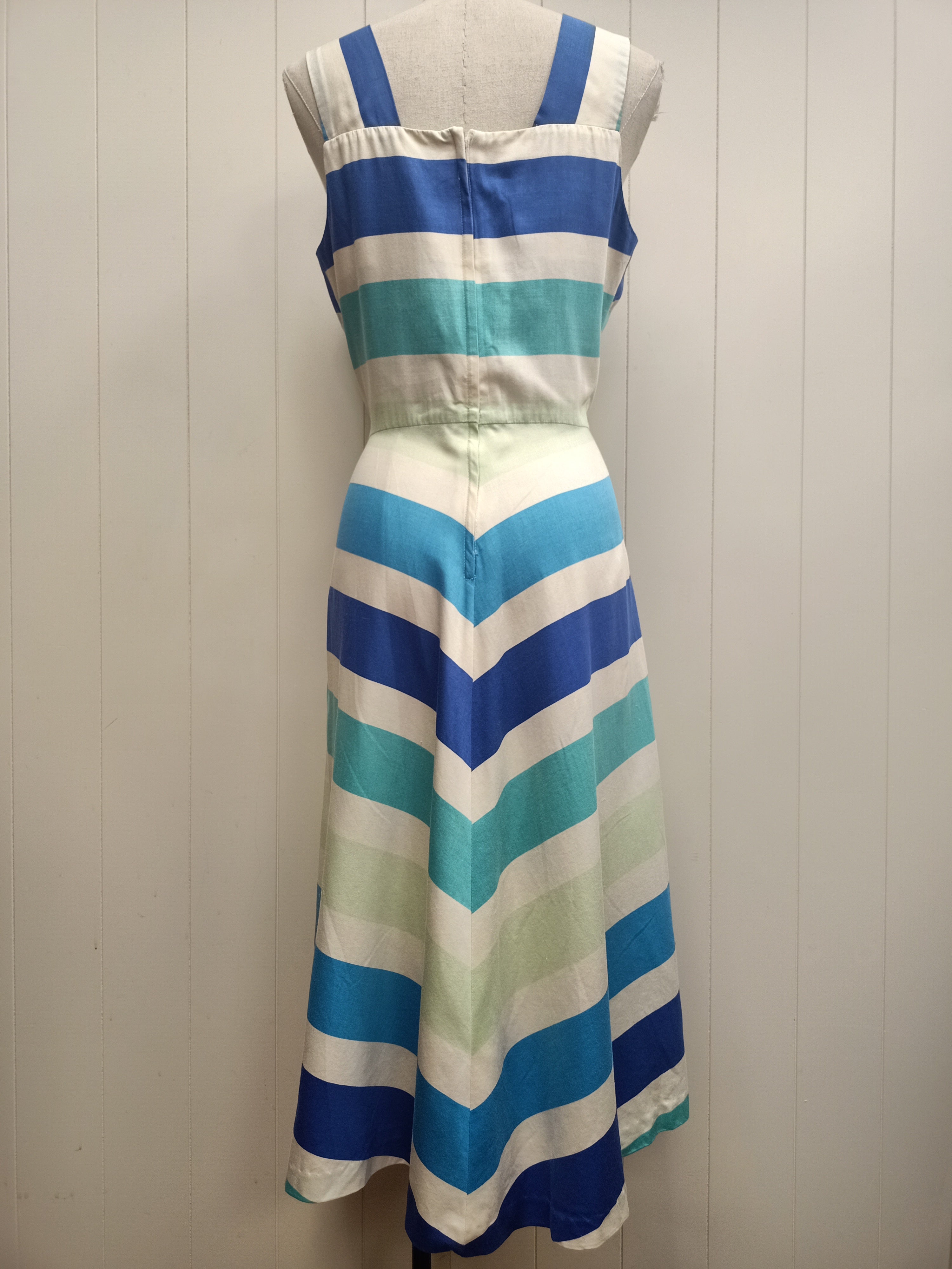Vintage Horrockses Fashions Striped Dress