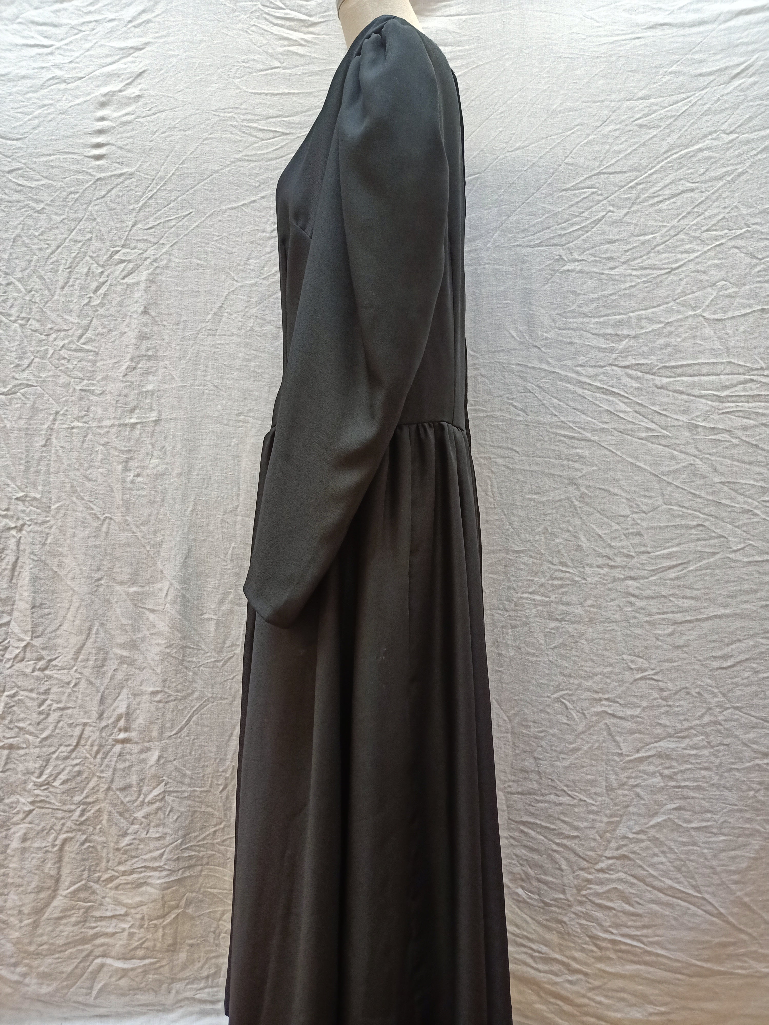 Vintage Black Maxi Dress