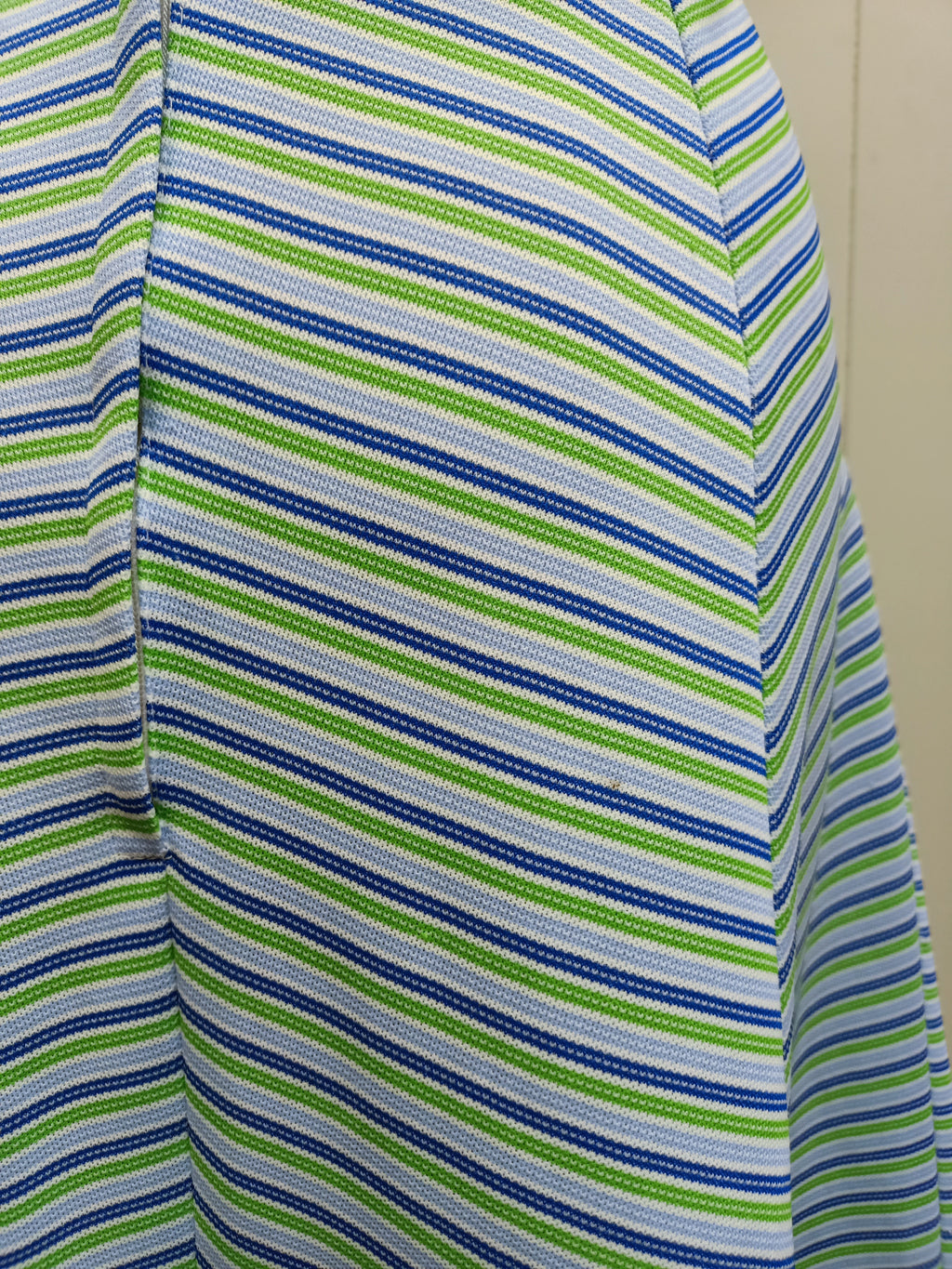 Vintage Panel Striped  Skirt