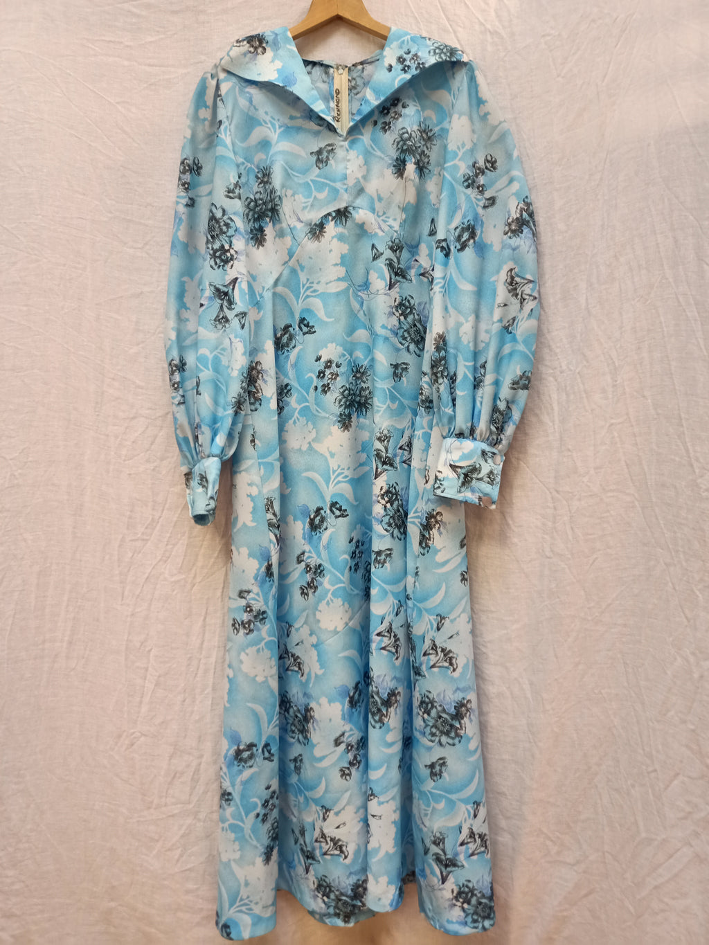 Vintage Floral Maxi Dress