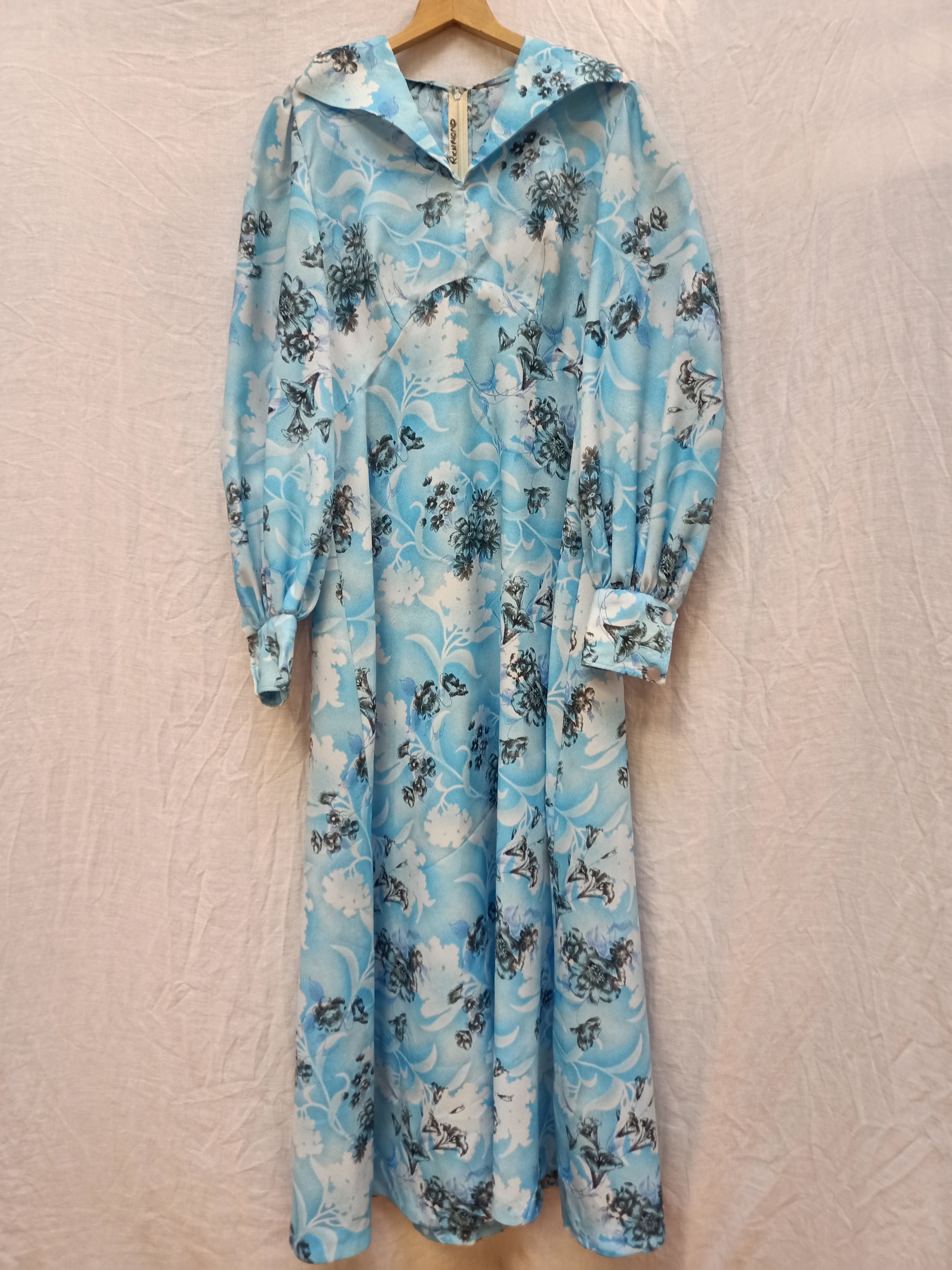 Vintage Floral Maxi Dress