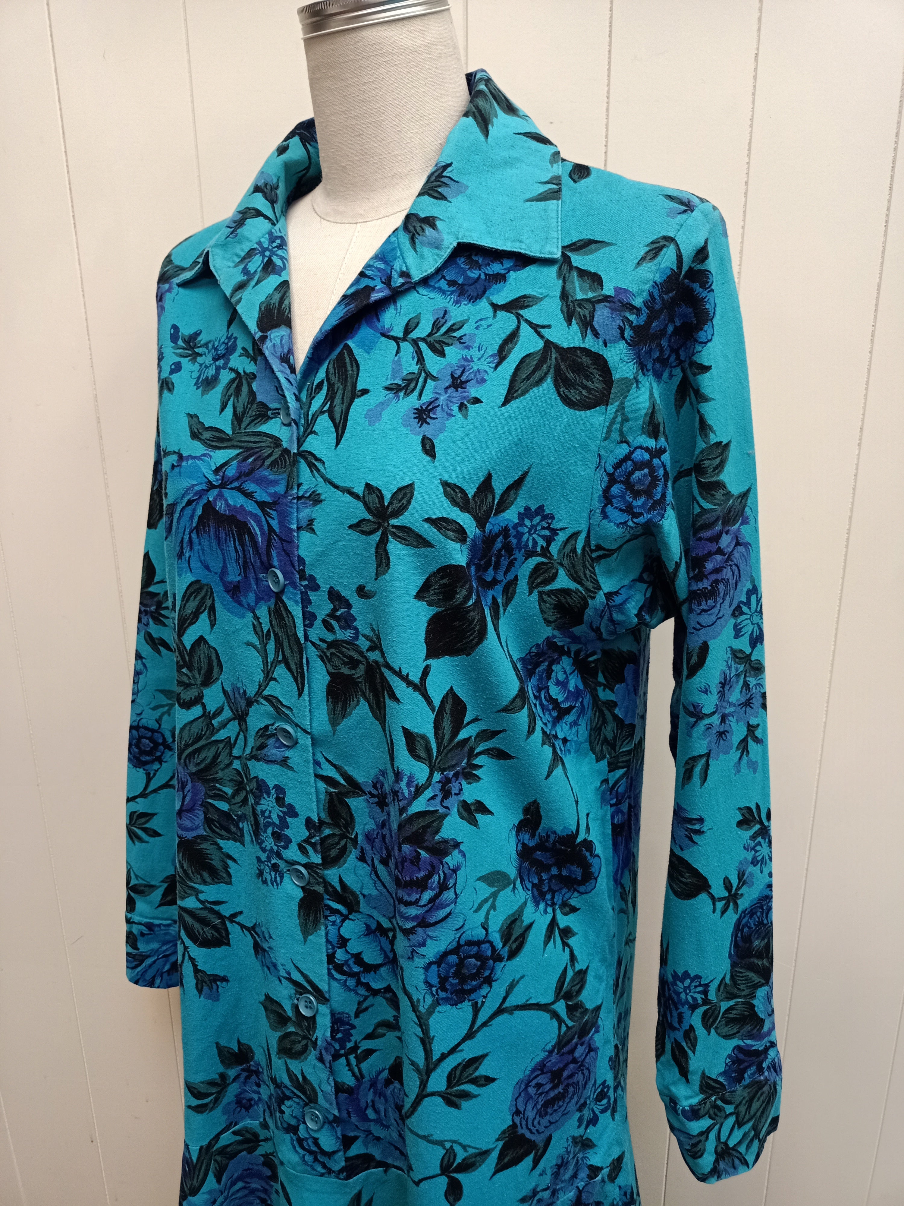 Vintage David Carmody Floral Dress