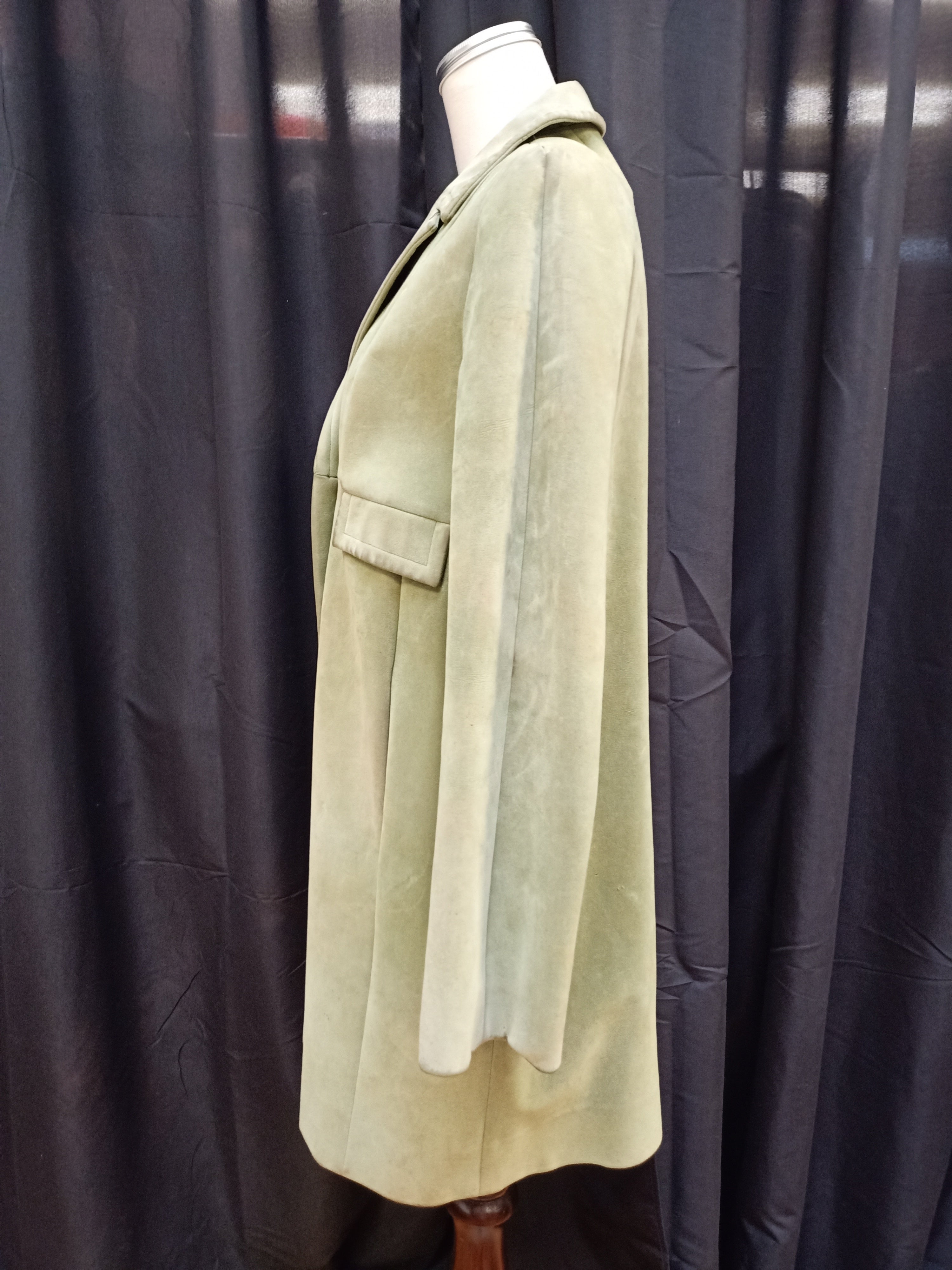 Vintage Faux Suede Coat