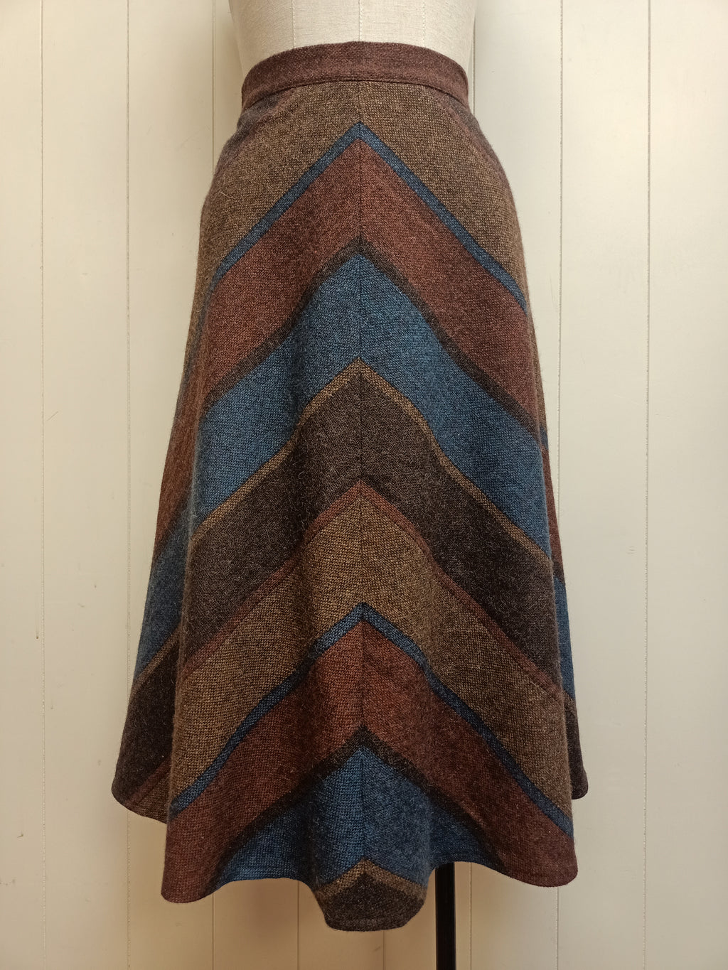 Vintage Enterprises Chevron Skirt