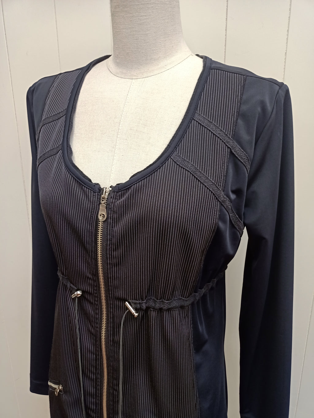 Calico Pinstripe Dress
