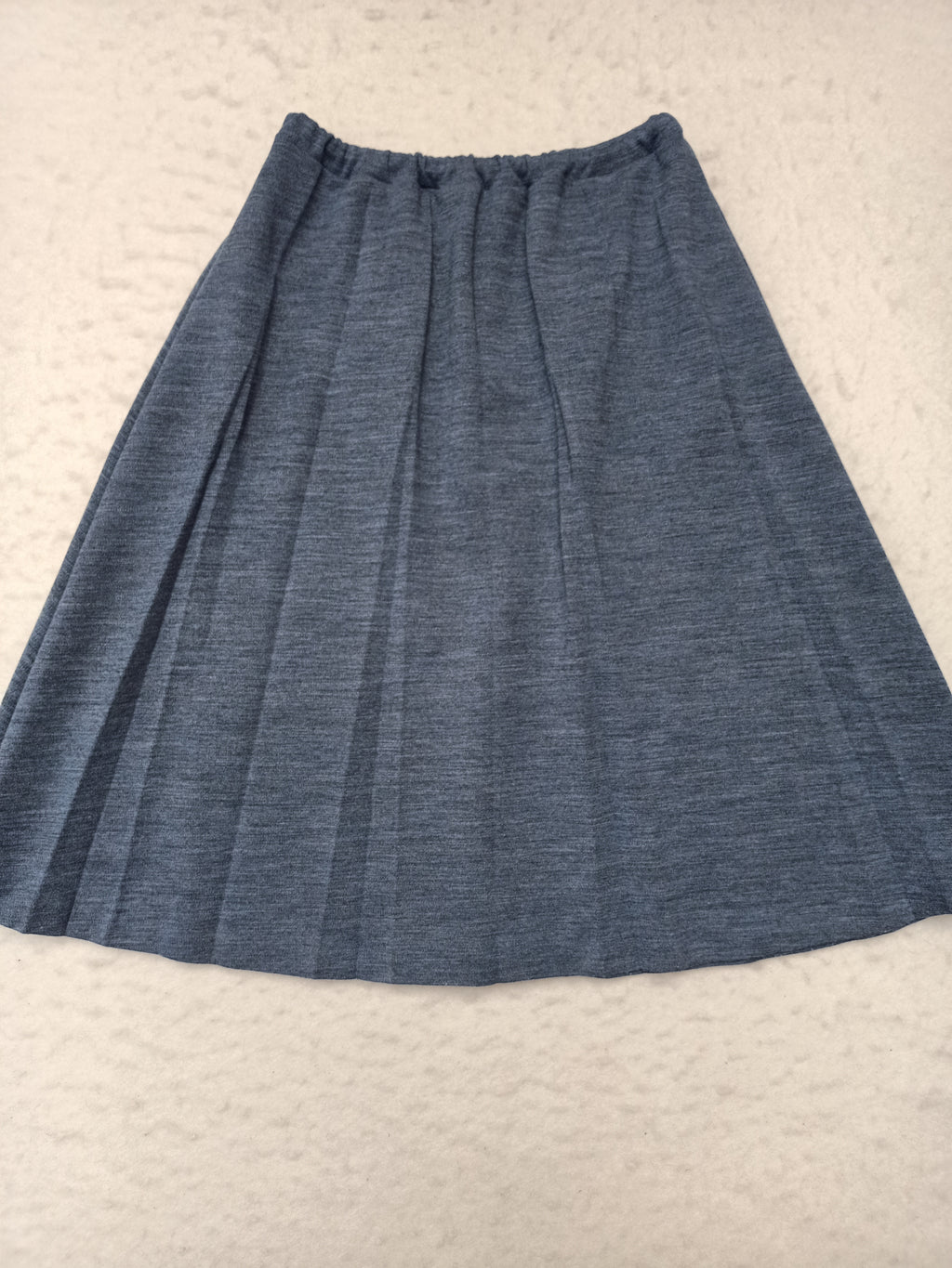 Vintage Trelana Denim Marle Knit Skirt