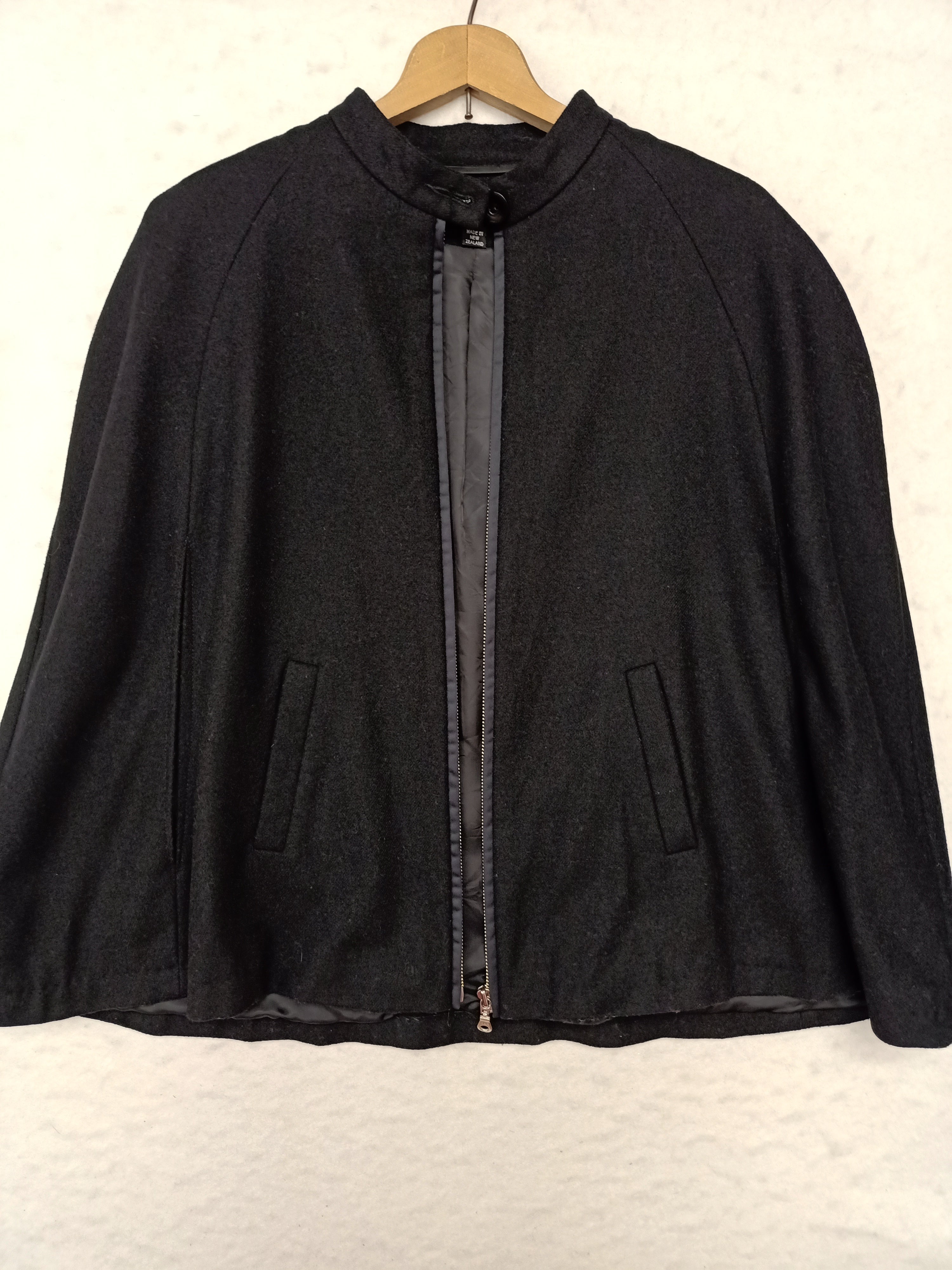Suzanne Gregory Black Cape