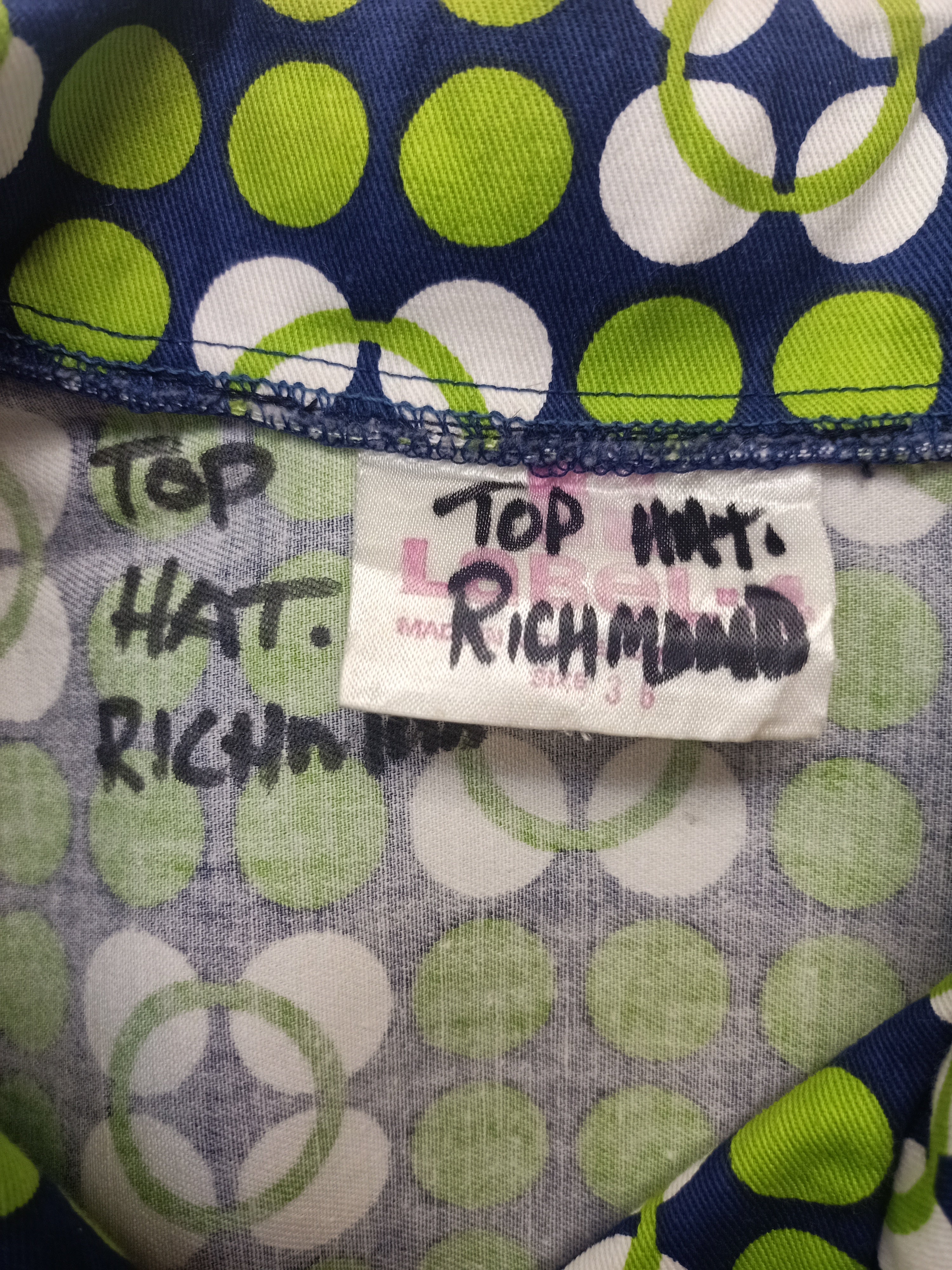 Vintage Label-4 Polka Dot Shirt