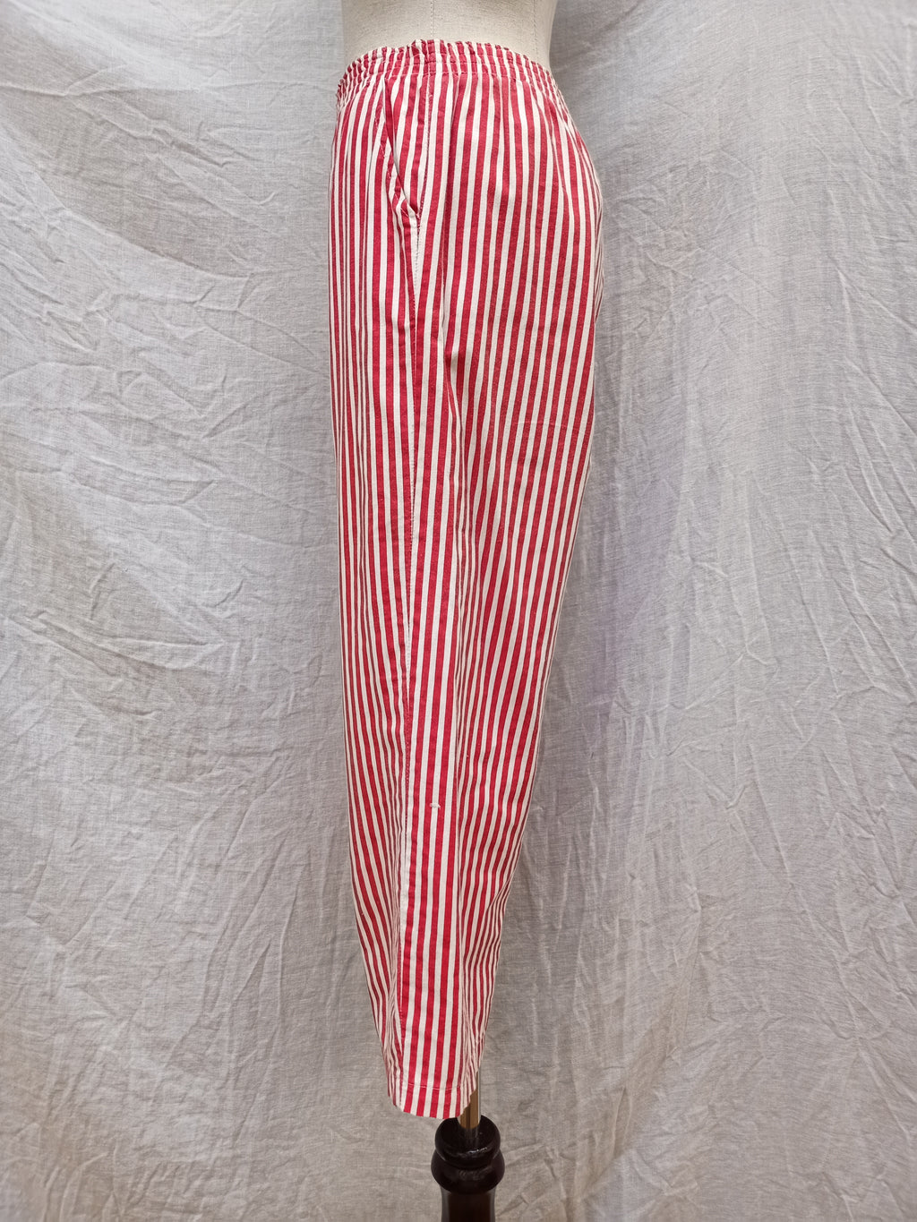Vintage Candy Striped Capri Pants