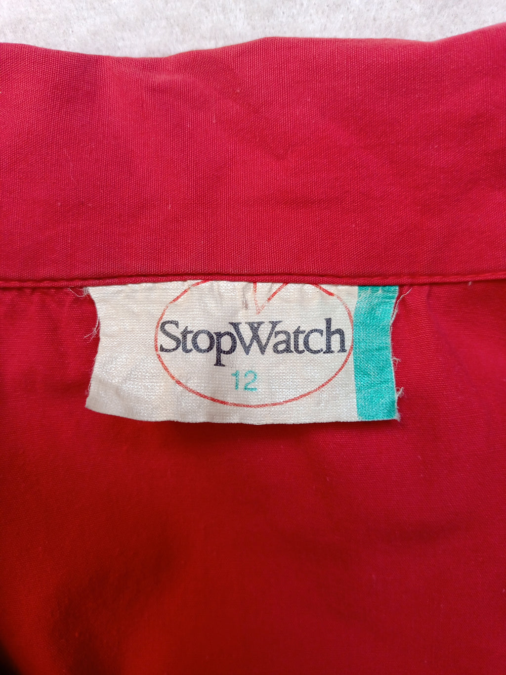 Vintage Stop Watch Dress