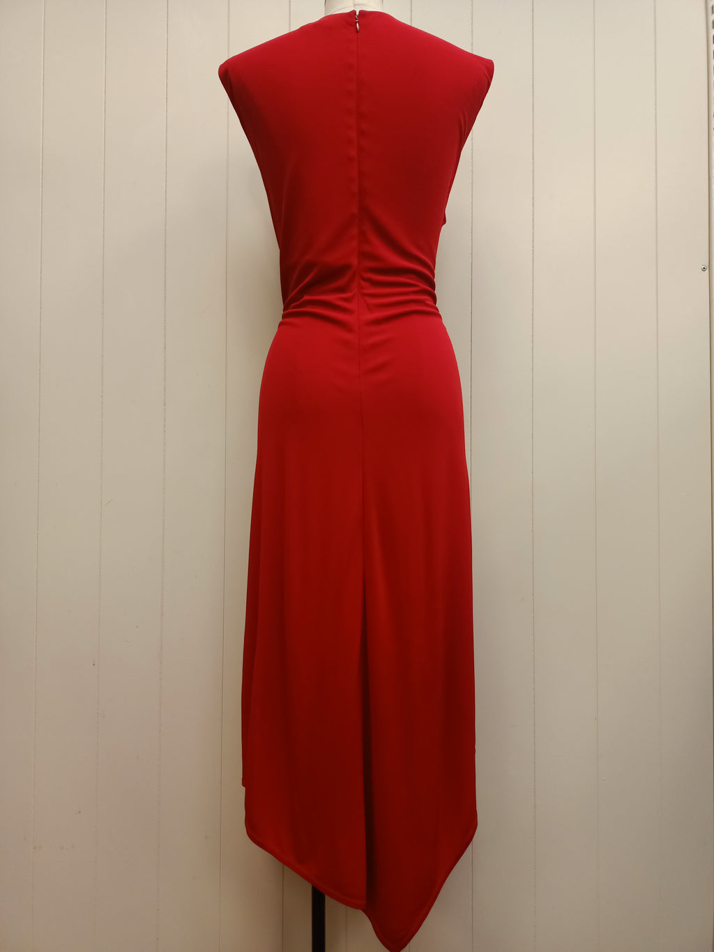 DKNY Red Assymetric Dress