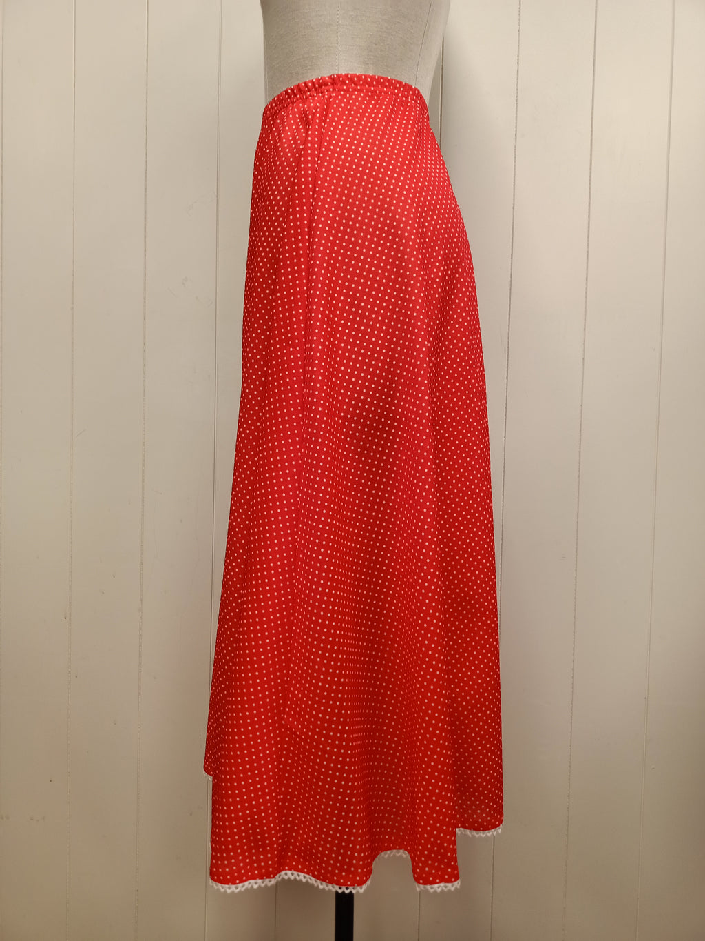 Vintage Red Polka Dot Skirt