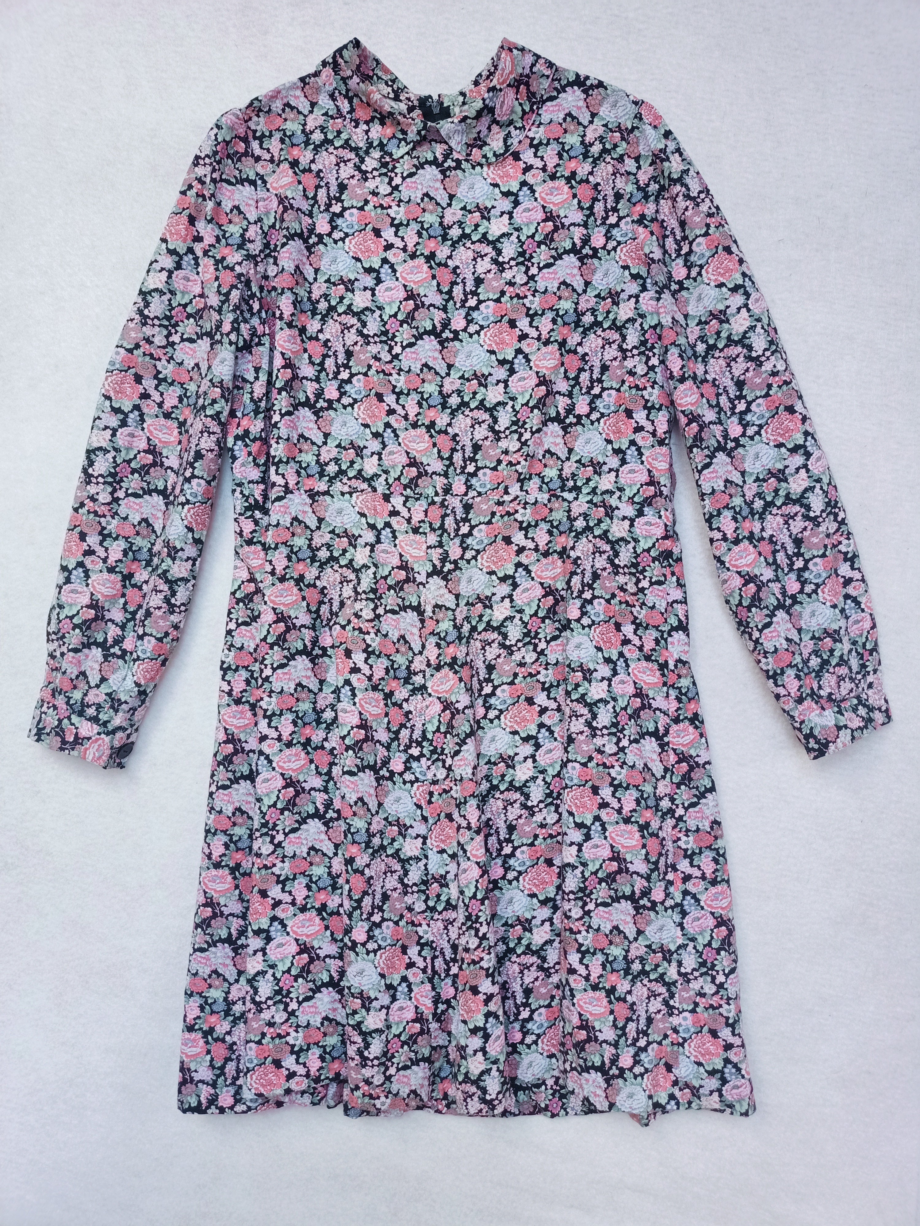 Vintage Floral Mini Dress