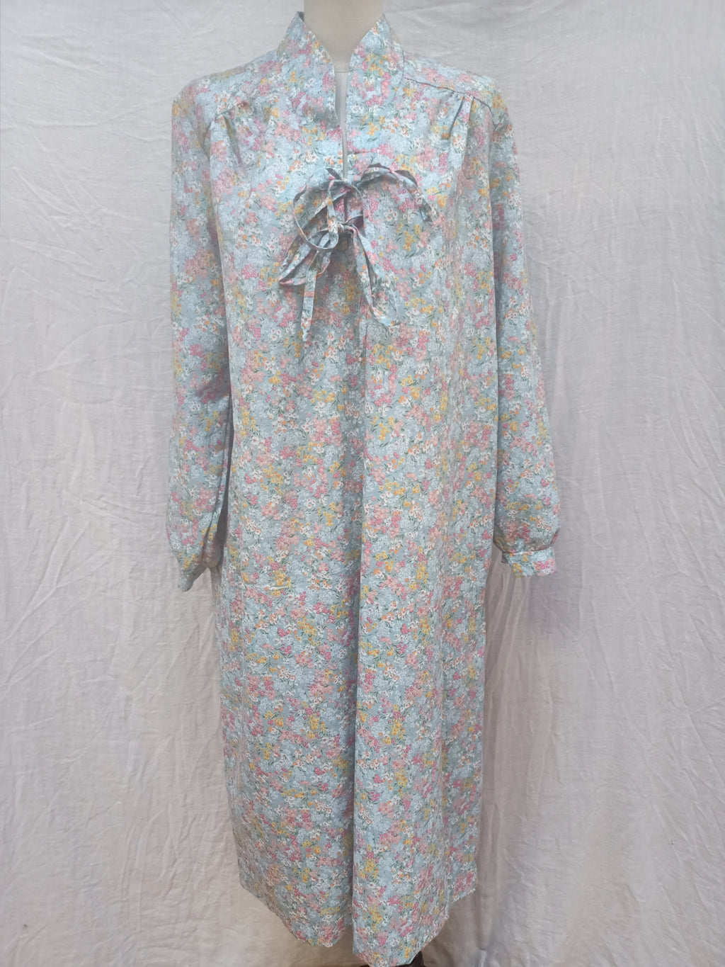 Vintage Floral A-Line Dress