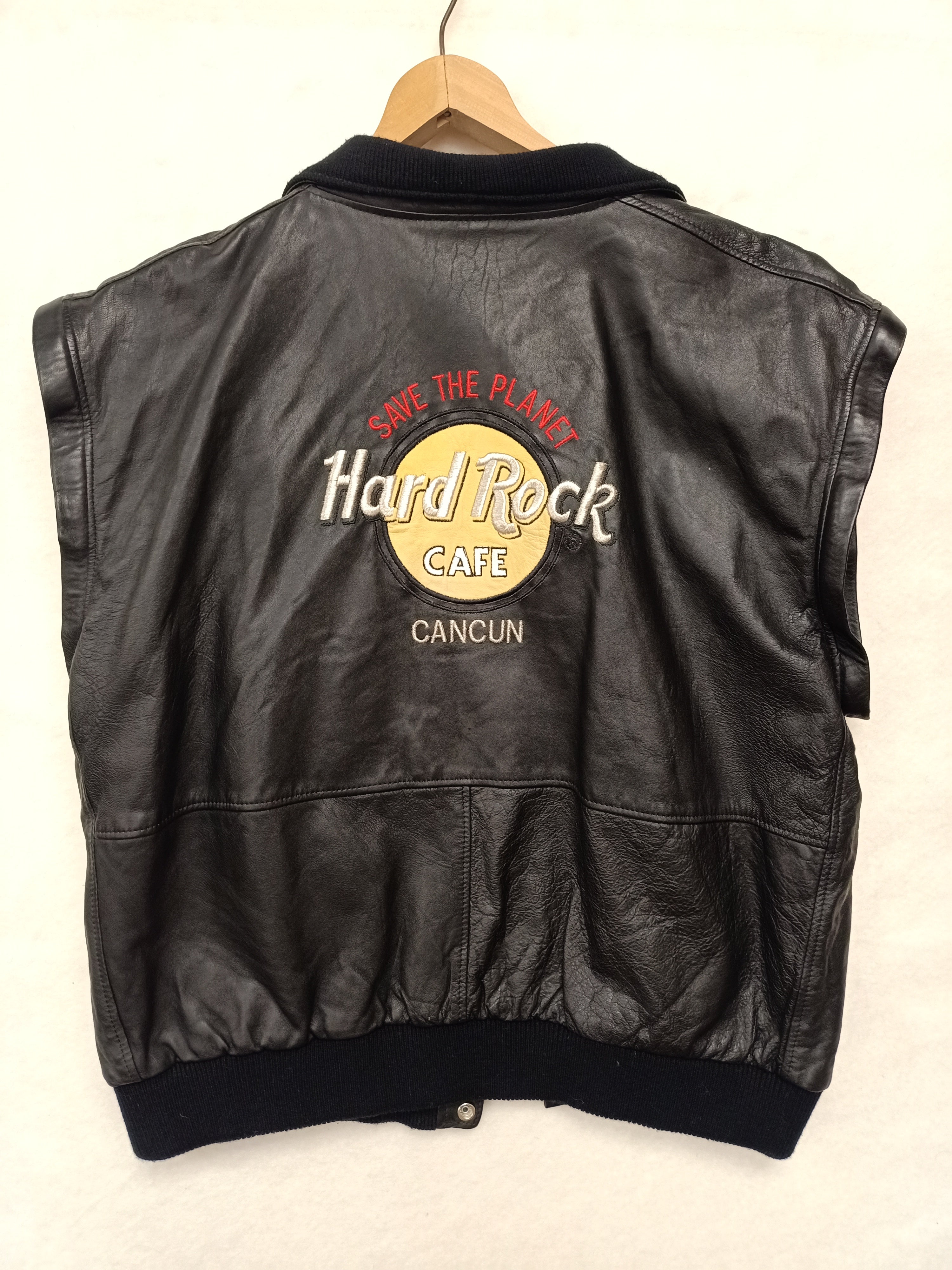Hard Rock Cafe Leather Jacket