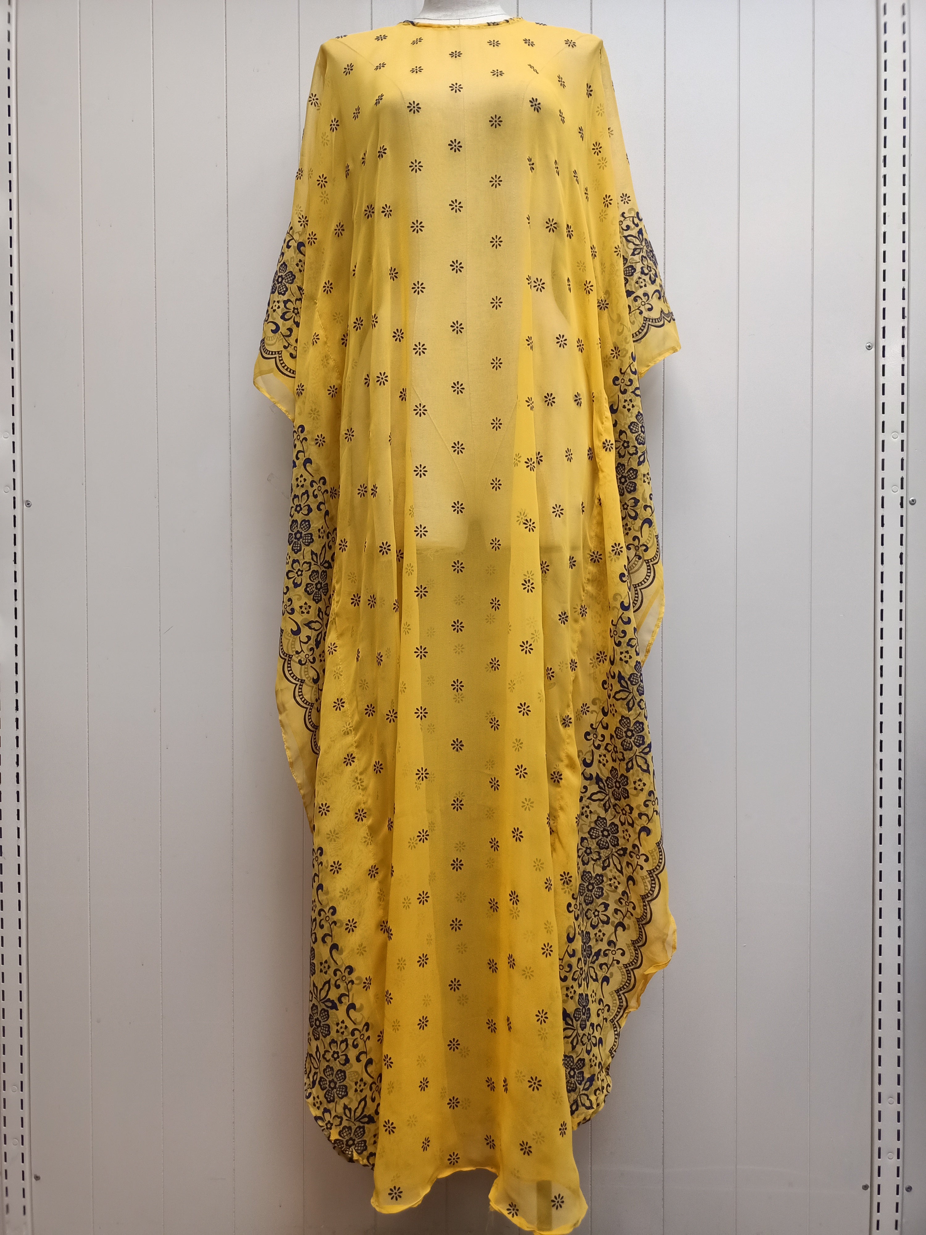 Vintage G.B.Hari & Co Ltd Caftan Maxi Dress