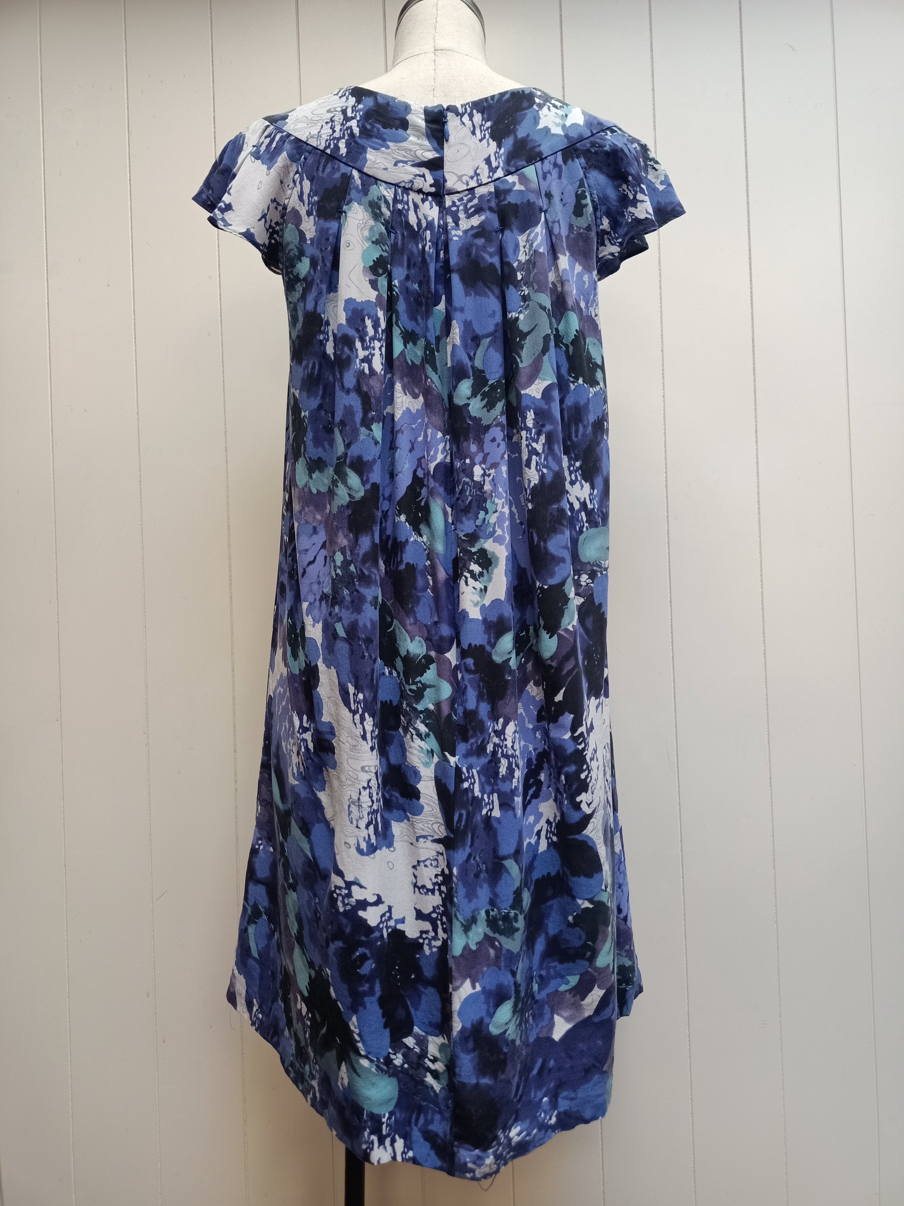 Kachel Silk Floral Dress