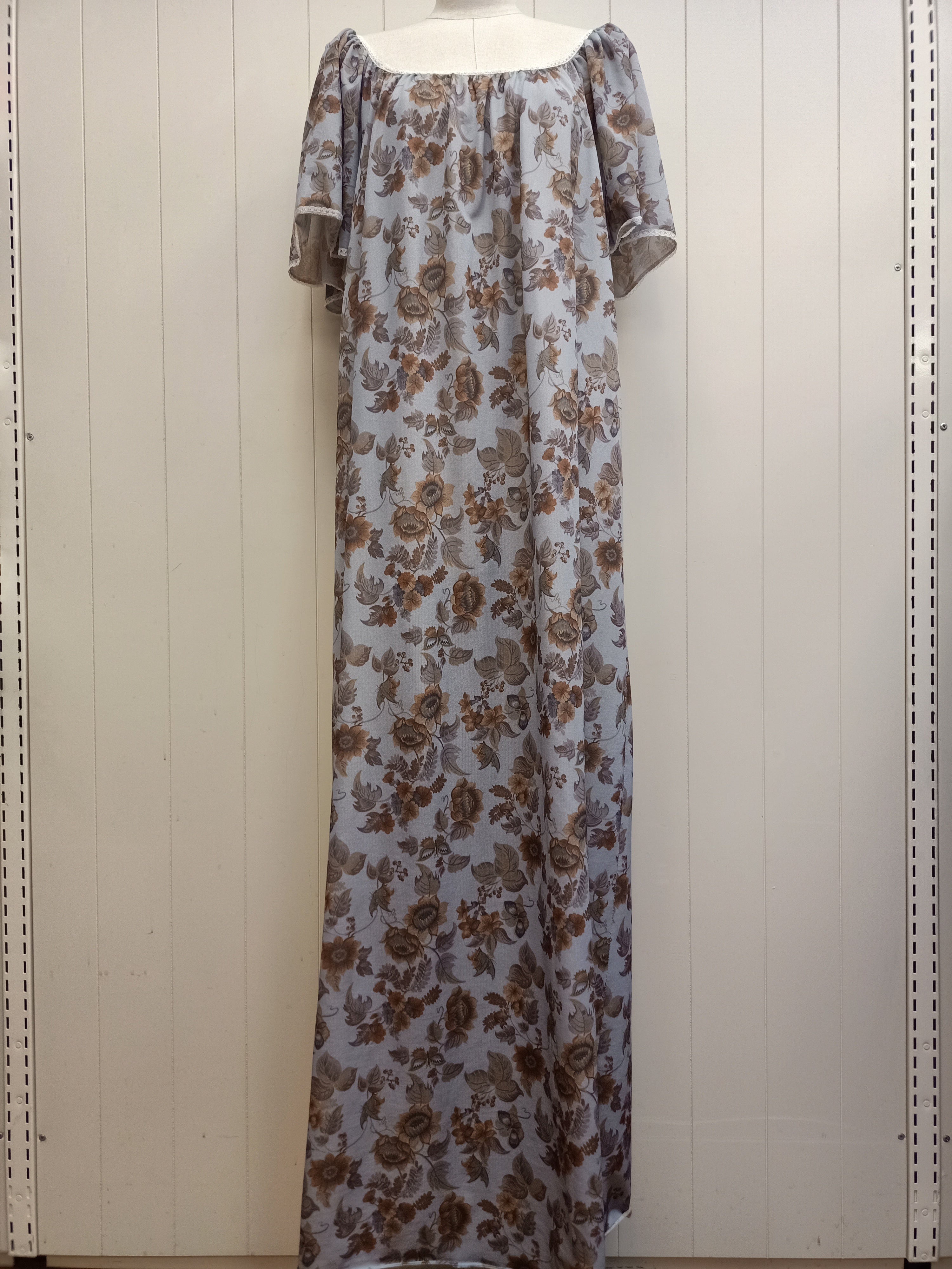 Vintage Zappa Butterfly Floral Maxi Dress