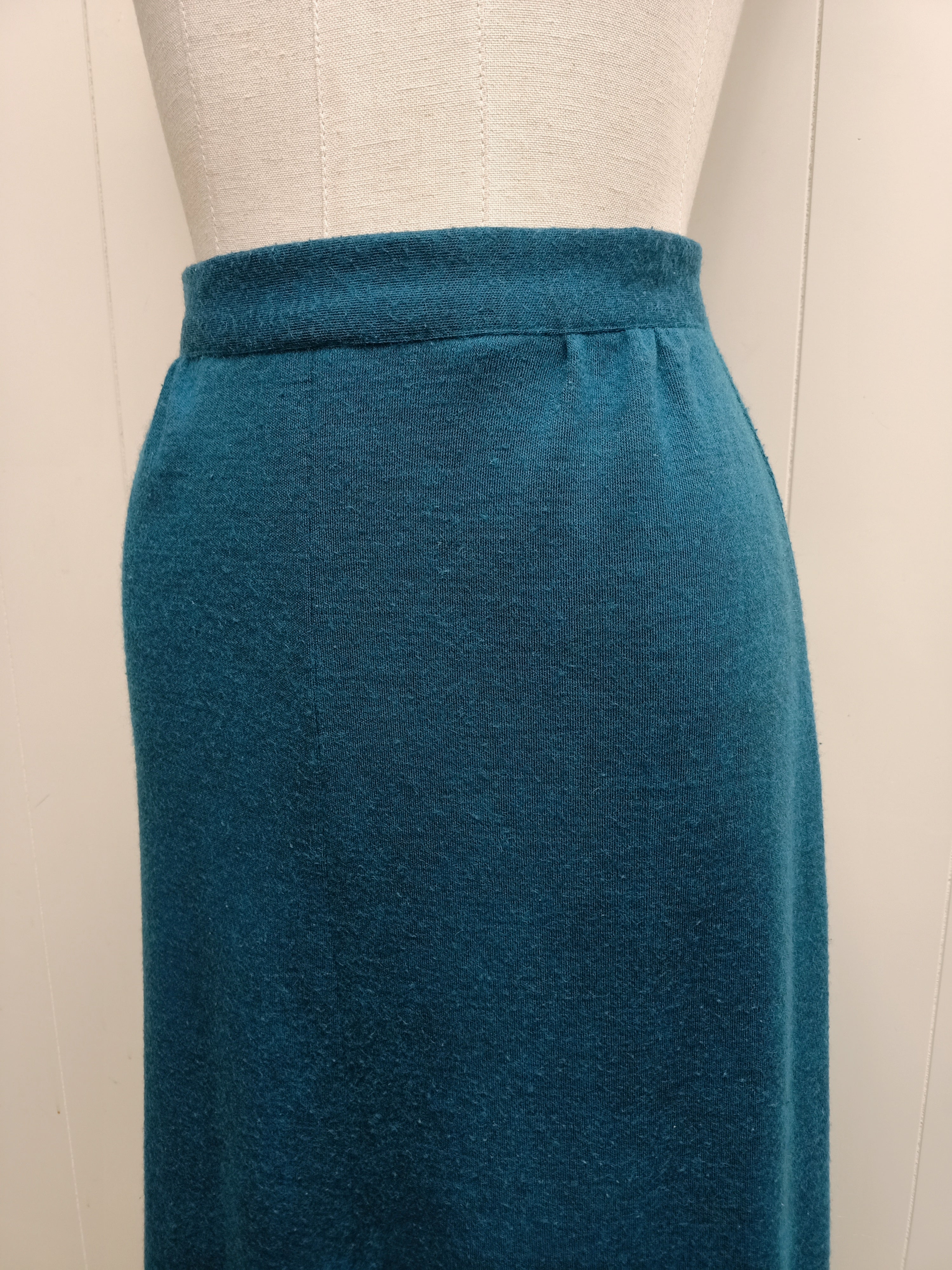 Vintage Erin Ryder Teal Skirt