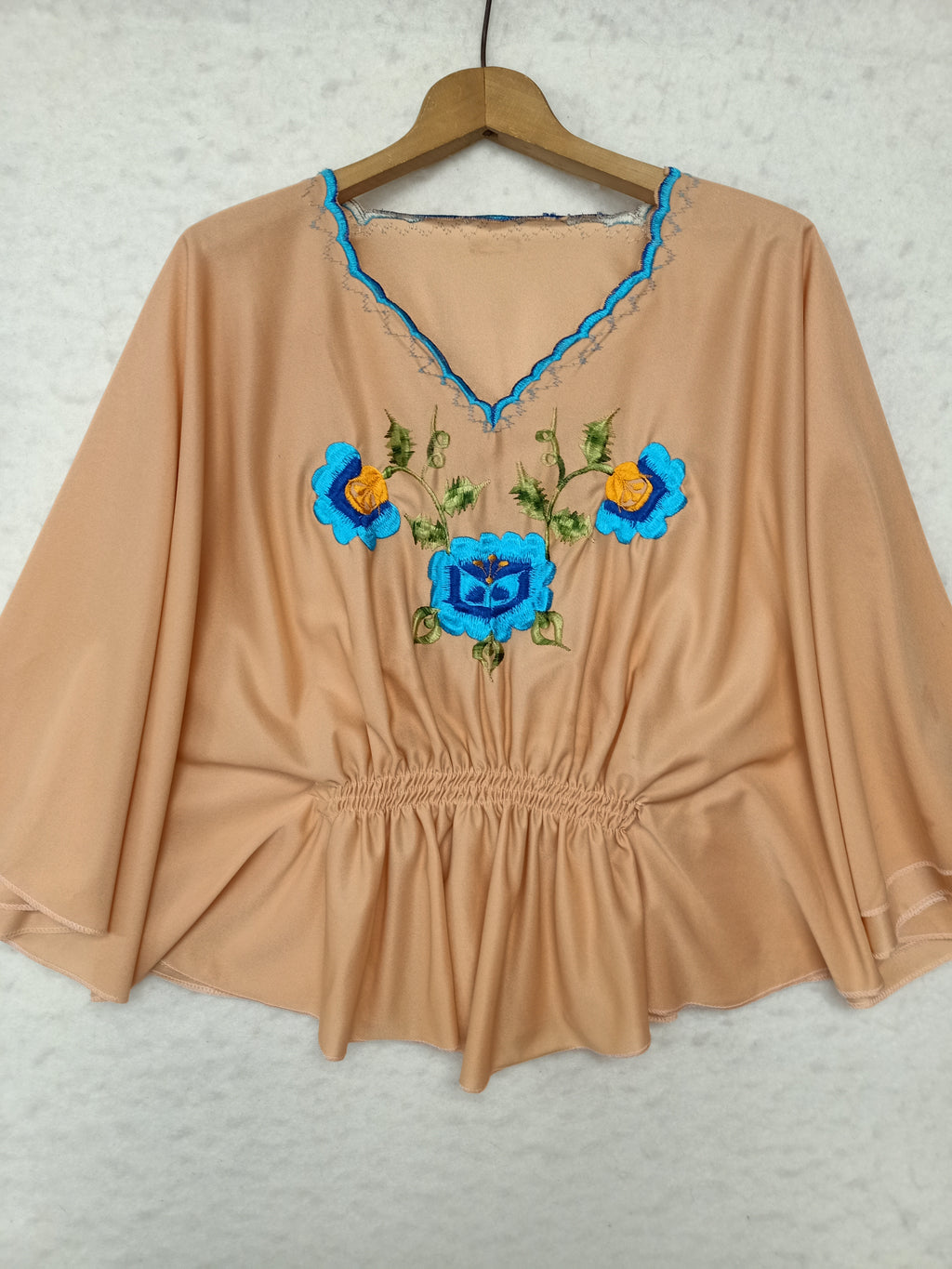 Vintage Embroidered Caftan Shirt