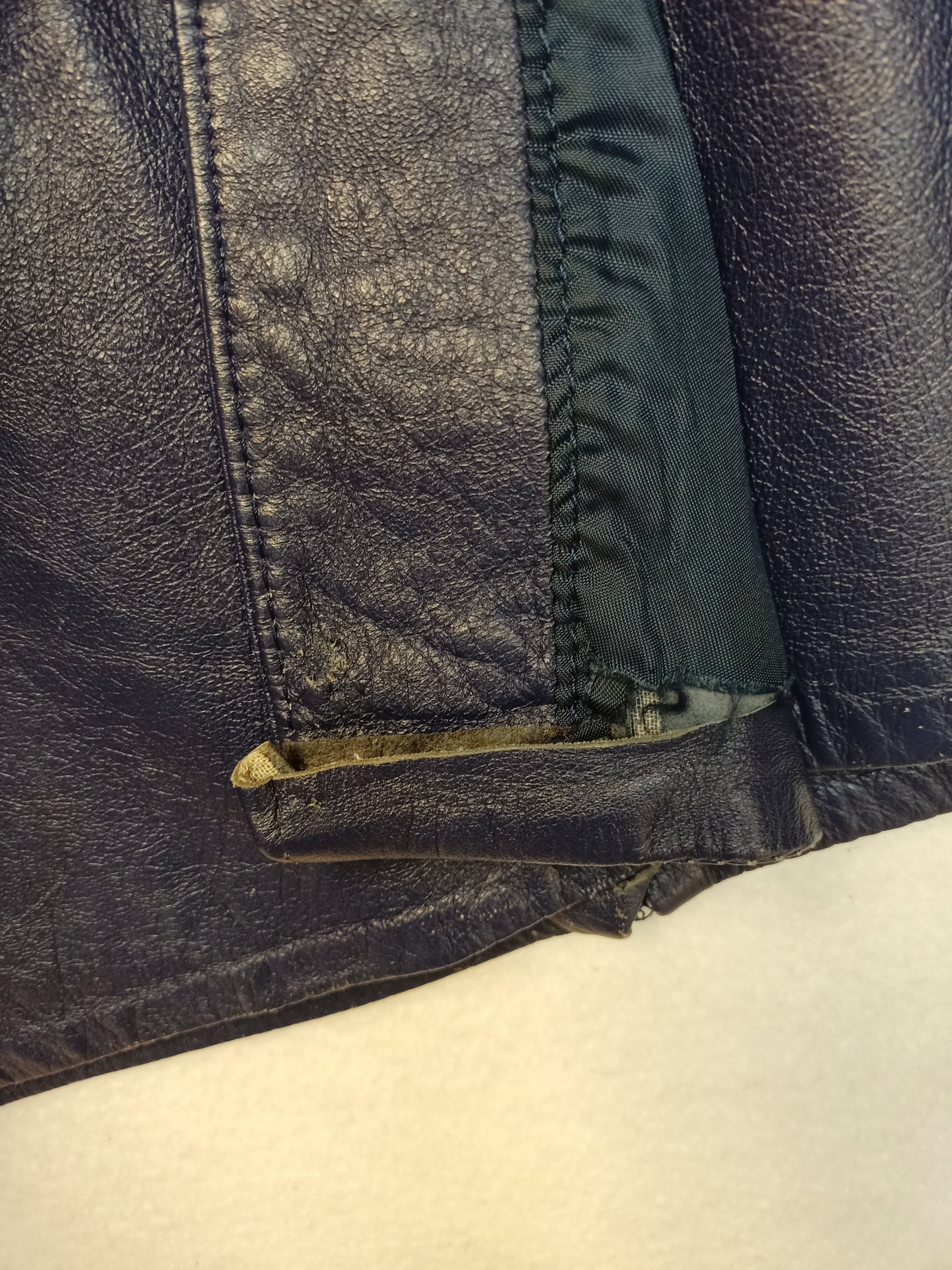 Retro Leather Mini Skirt