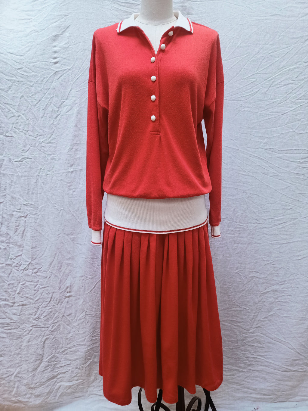 Vintage Drop Waist Dress