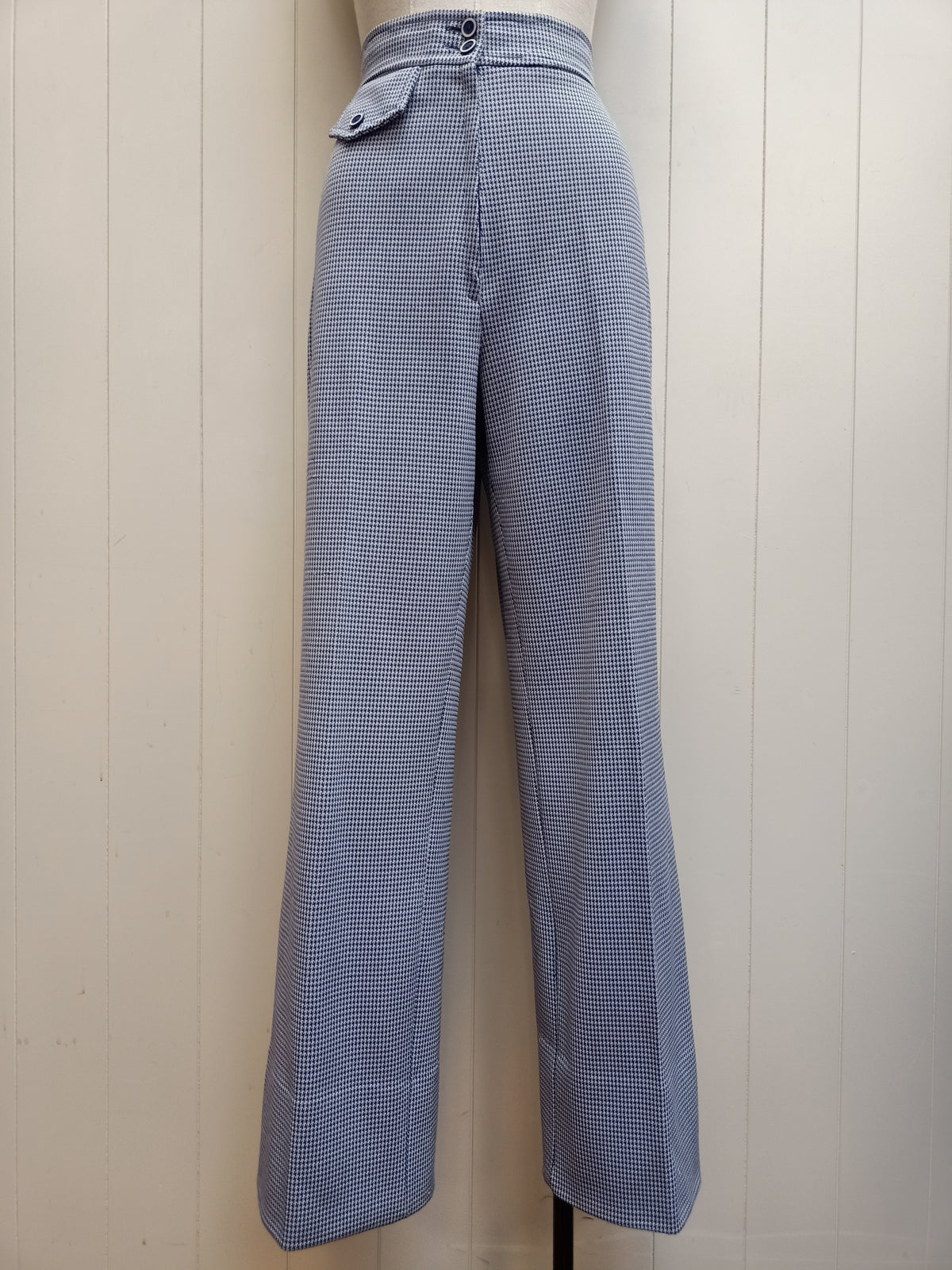 Vintage Bonds The Knitmaker Herringbone Pants