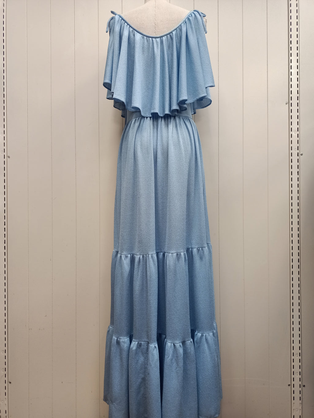 Vintage Flutter Maxi Dress