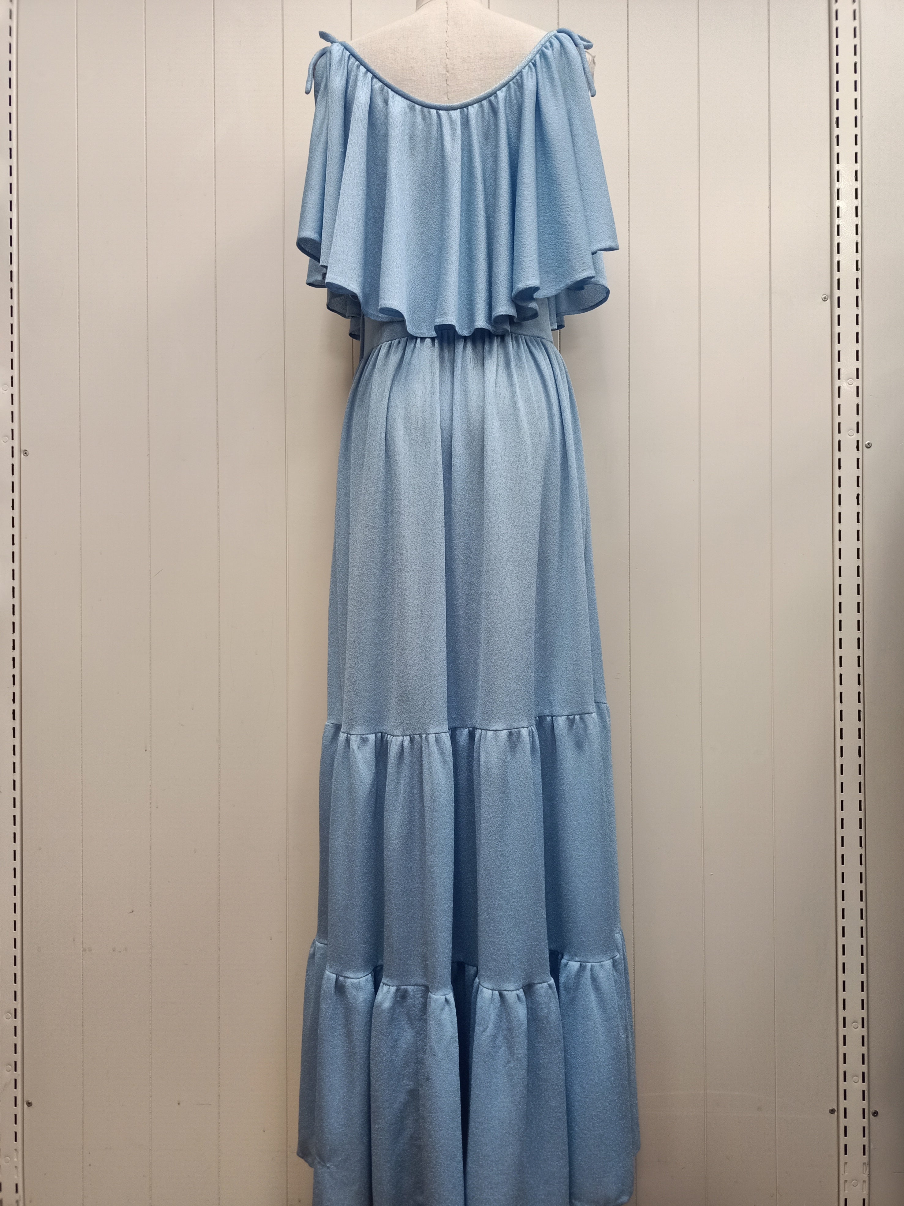 Vintage Flutter Maxi Dress