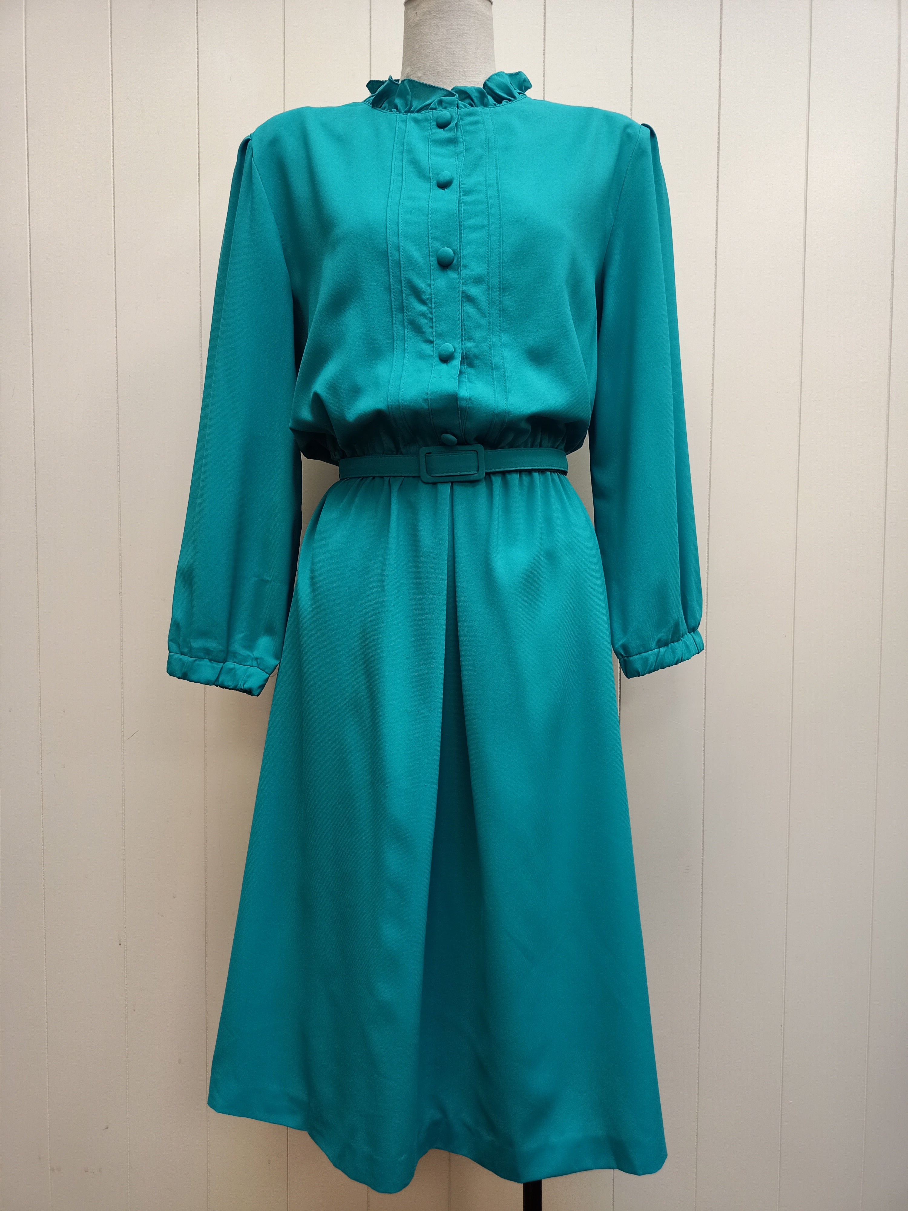 Vintage Teal Dress