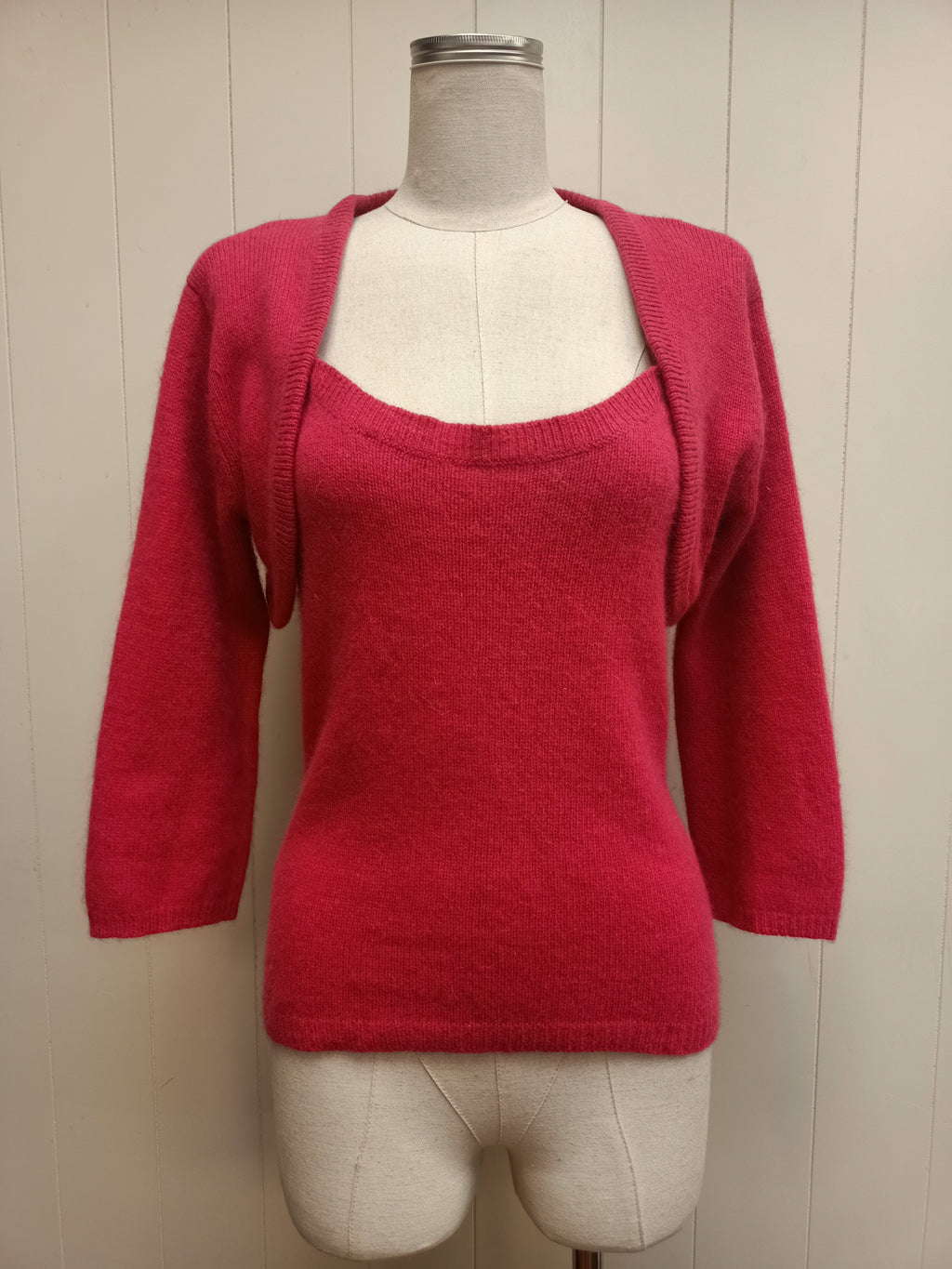 Shirt and Bolero Knit Co-Ord Set