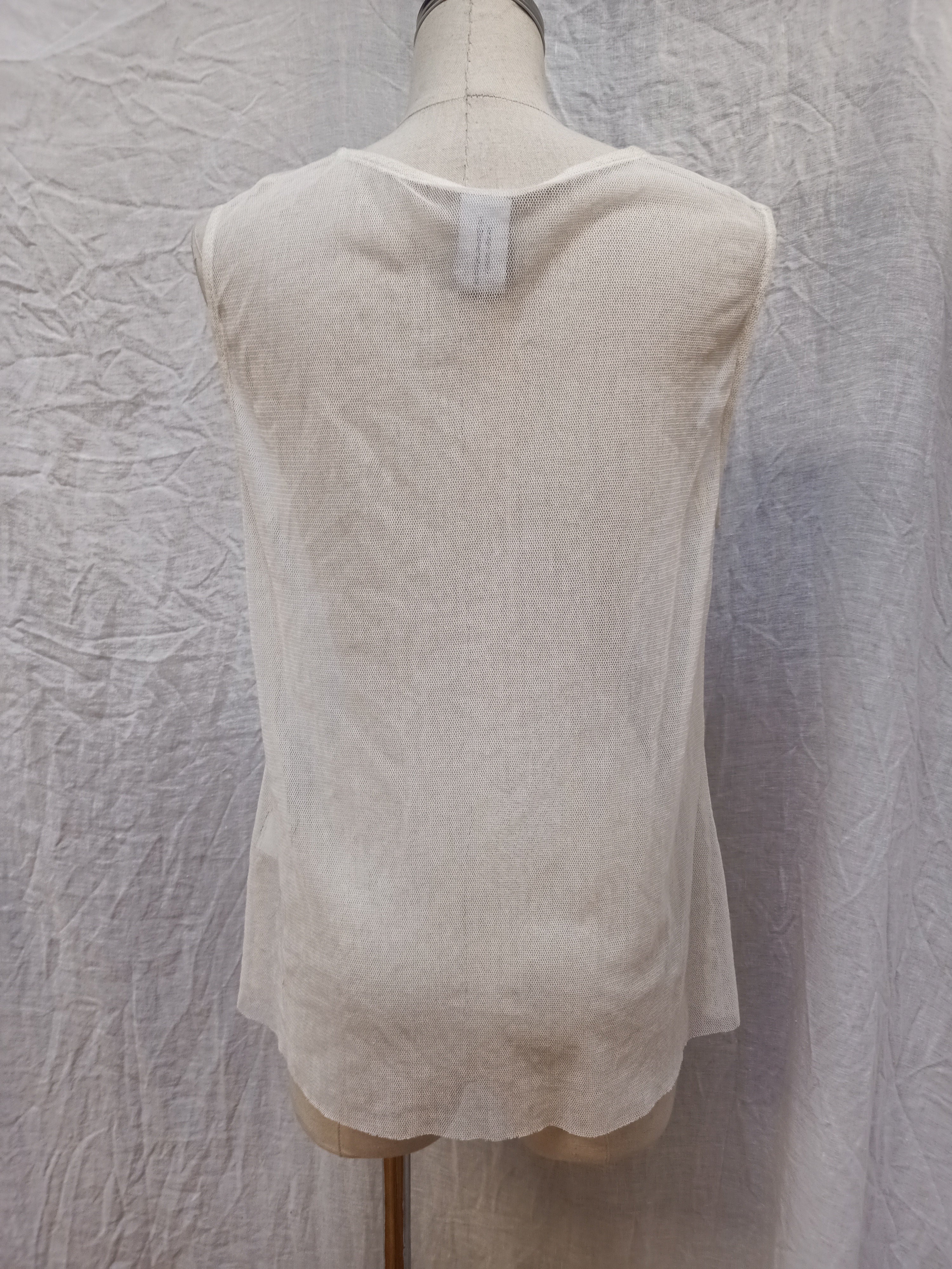 Cotton Mesh Shirt