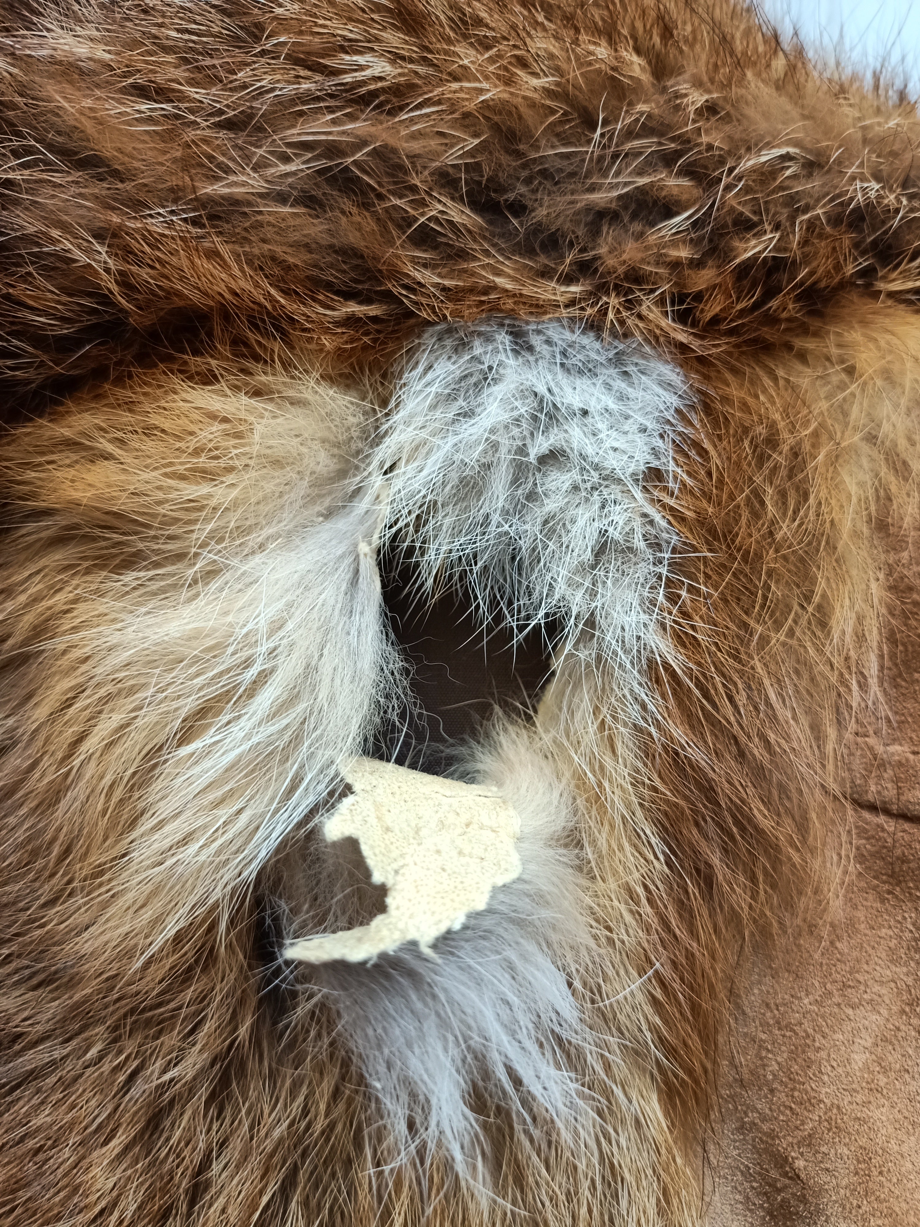 Vintage Fur & Suede Jacket