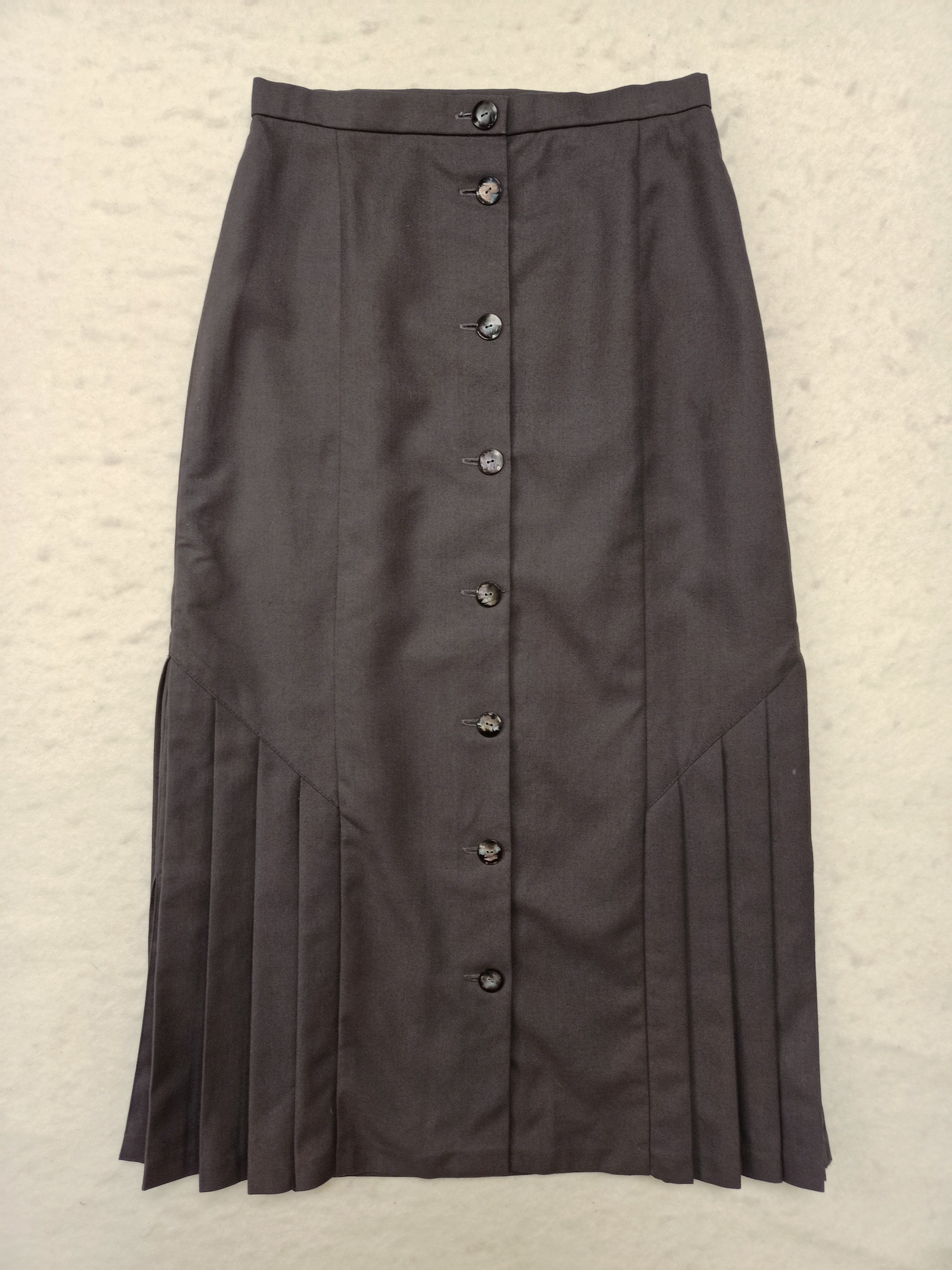 Vintage Temprano Grey Pencil Skirt