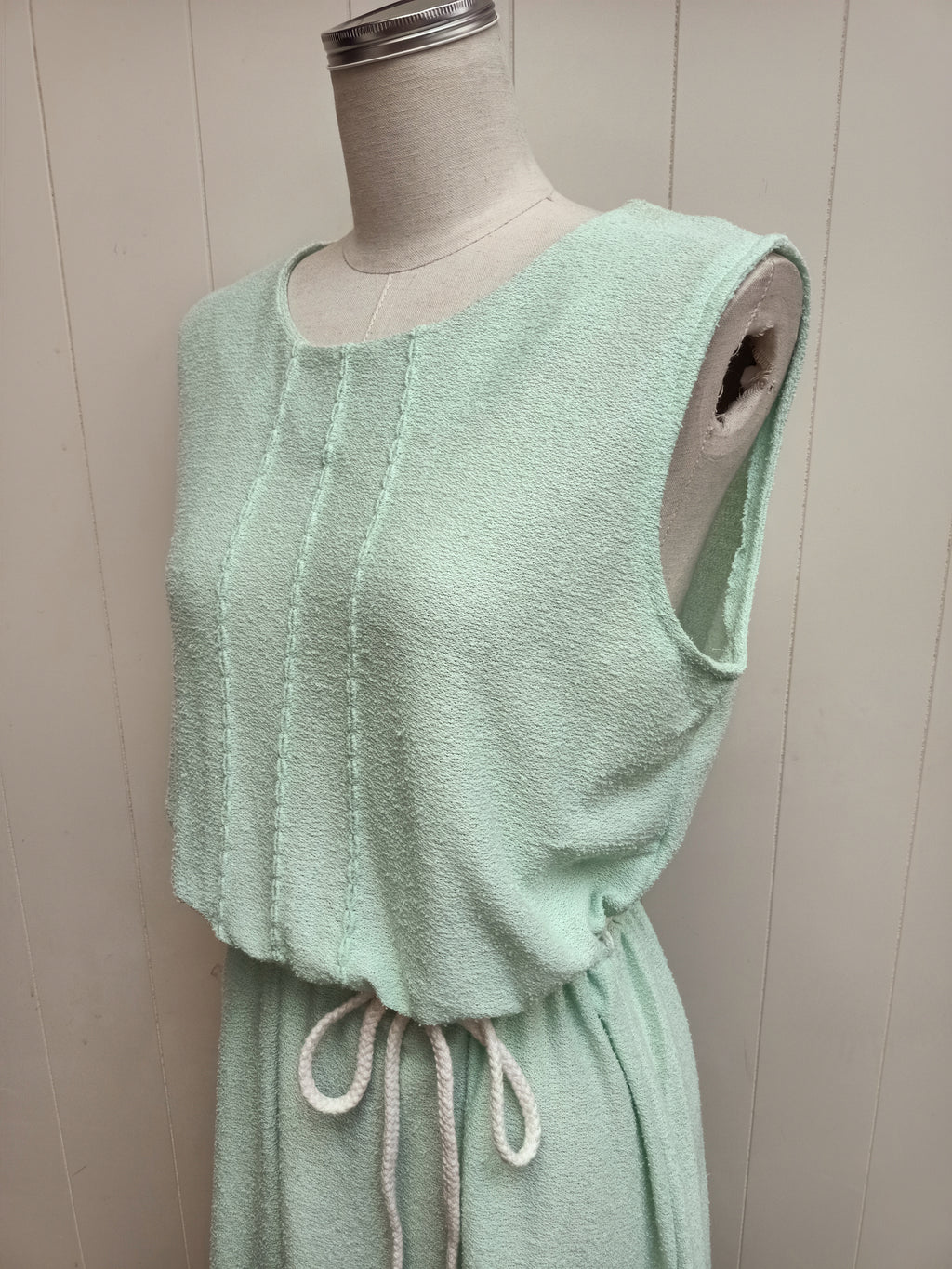 Vintage Mint Boucle Dress