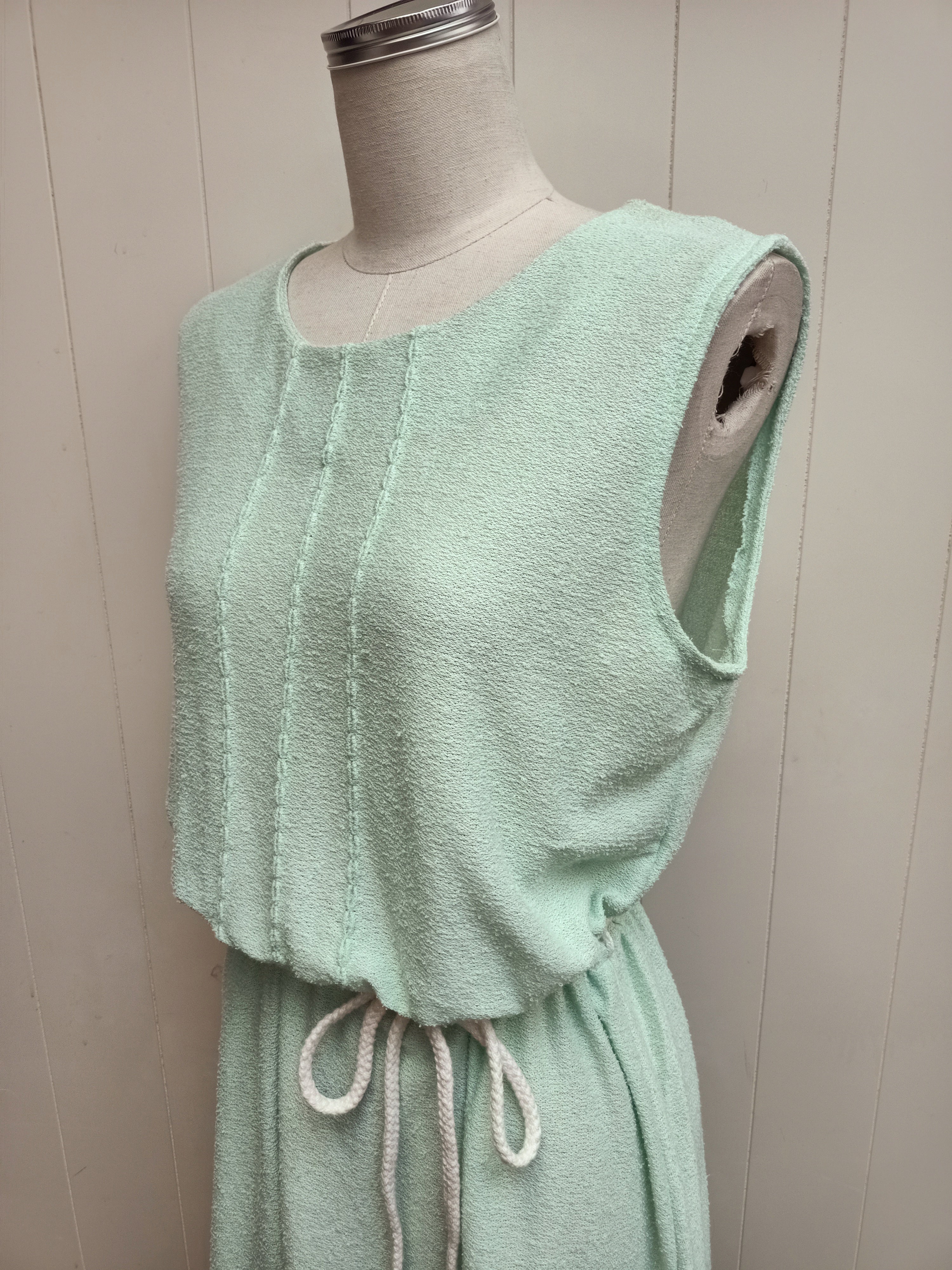 Vintage Mint Boucle Dress