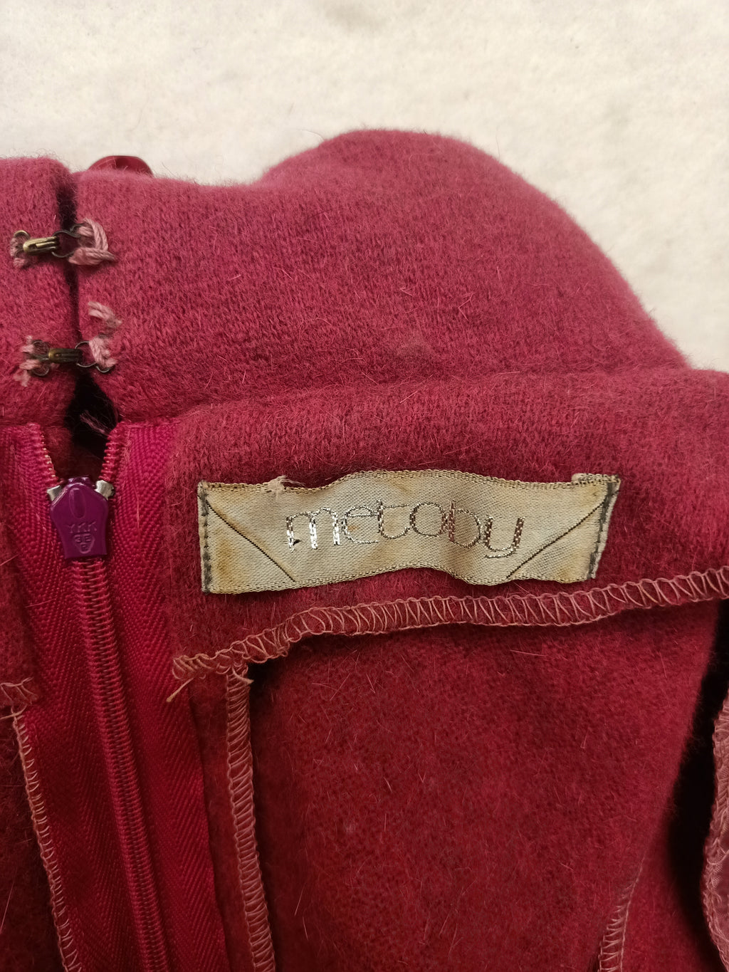 Vintage Metoby Wool Dress